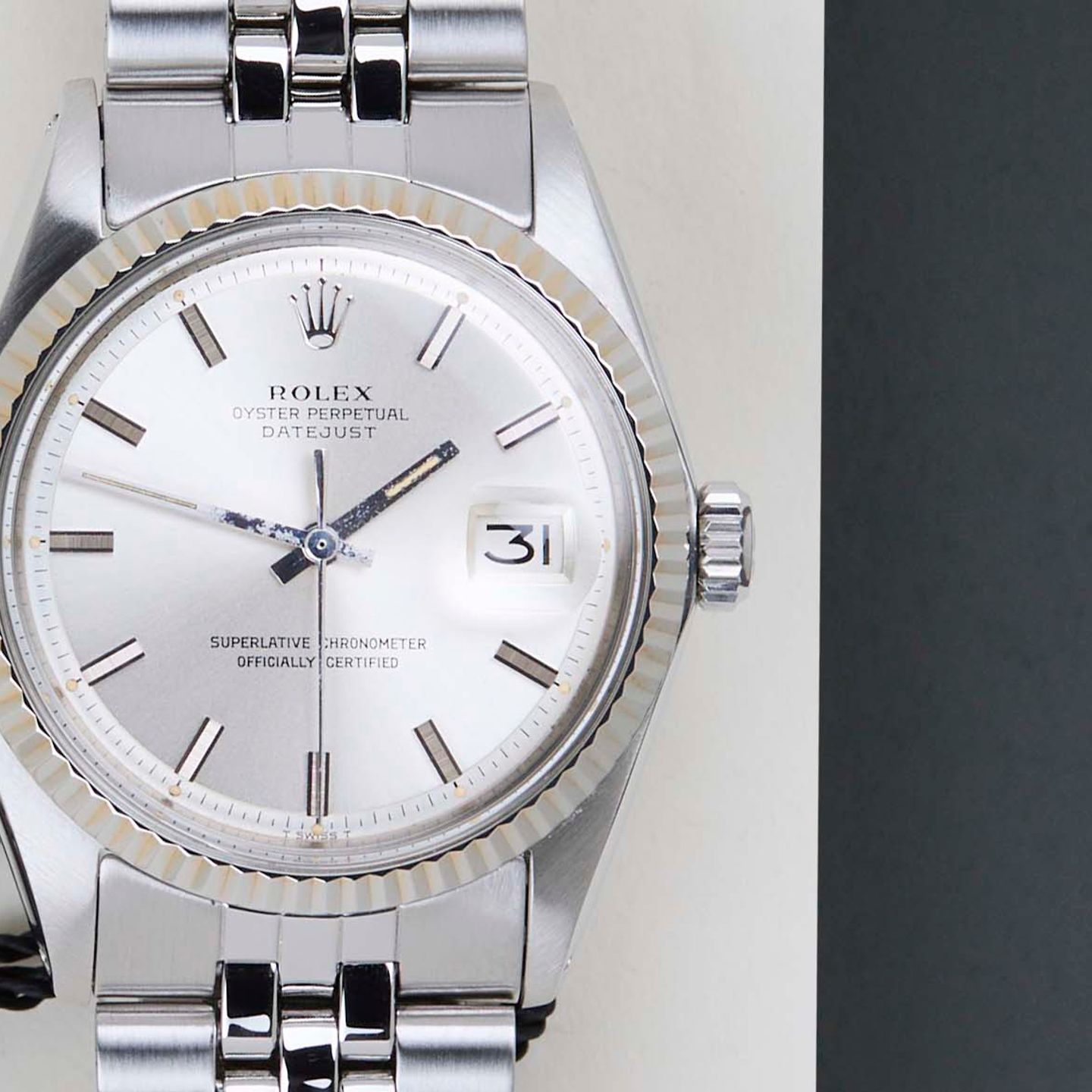 Rolex Datejust 1601 (1971) - 36mm Staal (5/6)