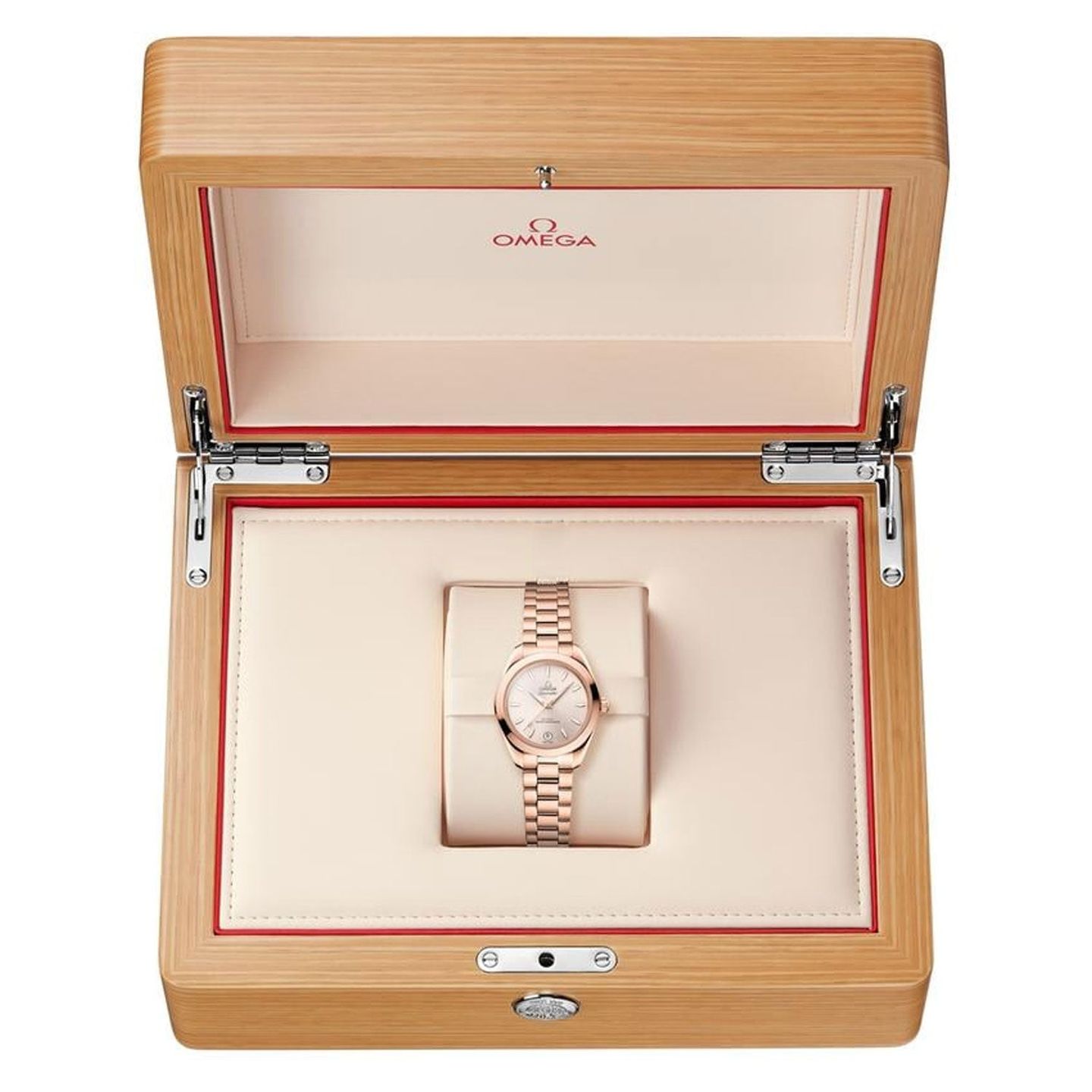 Omega Seamaster Aqua Terra 220.50.30.20.09.001 (2026) - Roze wijzerplaat 30mm Roségoud (3/3)