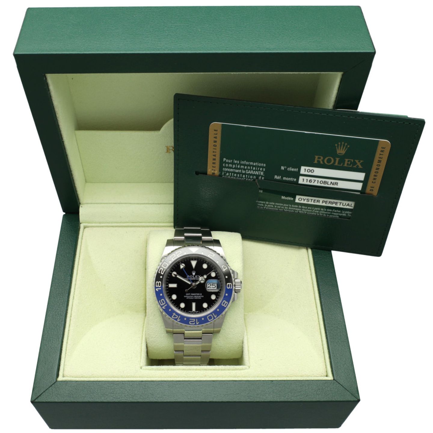 Rolex GMT-Master II 116710BLNR (2014) - Black dial 40 mm Steel case (7/7)
