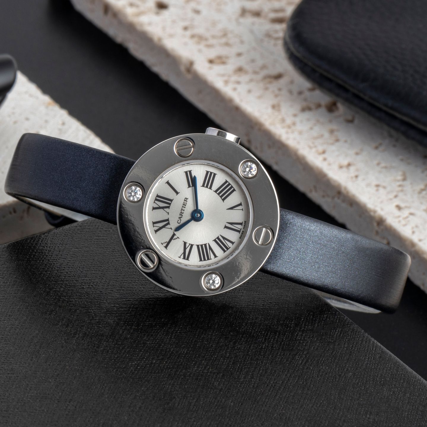 Cartier Unknown WE800131 (1999) - White dial 23 mm White Gold case (2/8)