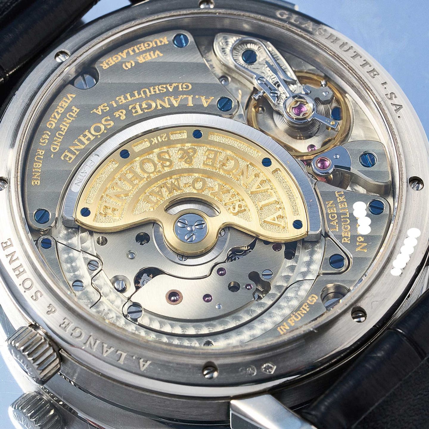 A. Lange & Söhne Langematik 308.027 - (4/5)