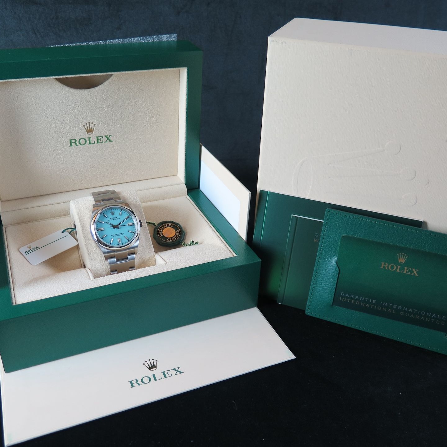 Rolex Oyster Perpetual 36 126000 (2021) - Blue dial 36 mm Steel case (8/8)