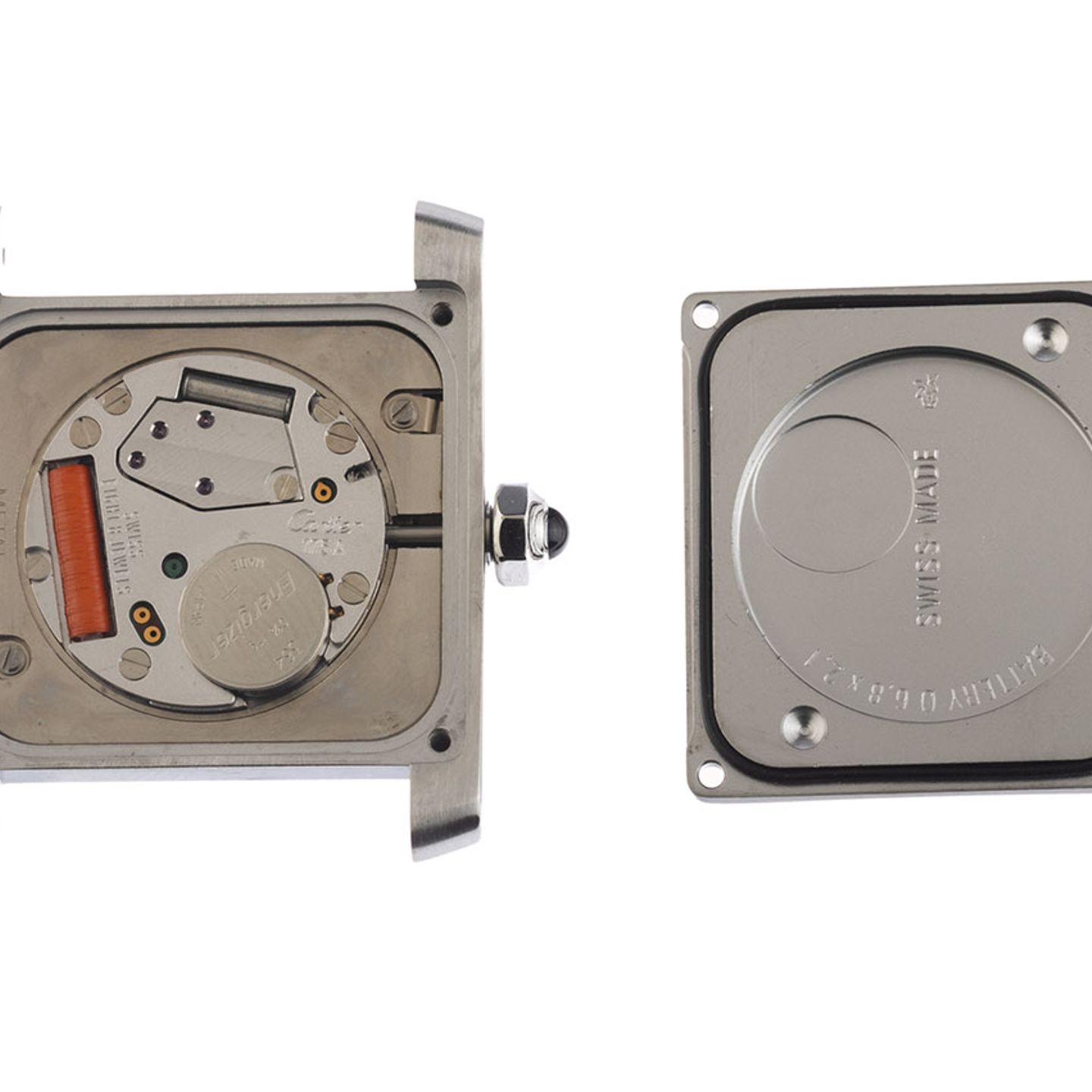 Cartier Tank Française 2465 (2004) - Wit wijzerplaat 25mm Staal (8/8)