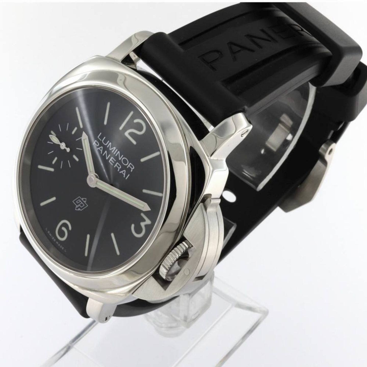 Panerai Luminor PAM01084 (2022) - Zwart wijzerplaat 44mm Staal (2/7)