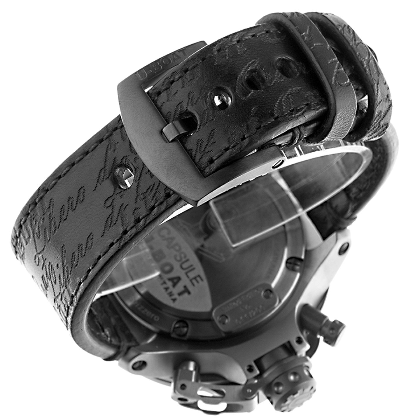 U-Boat Capsule 8806 (Unknown (random serial)) - Black dial 51 mm Steel case (6/6)