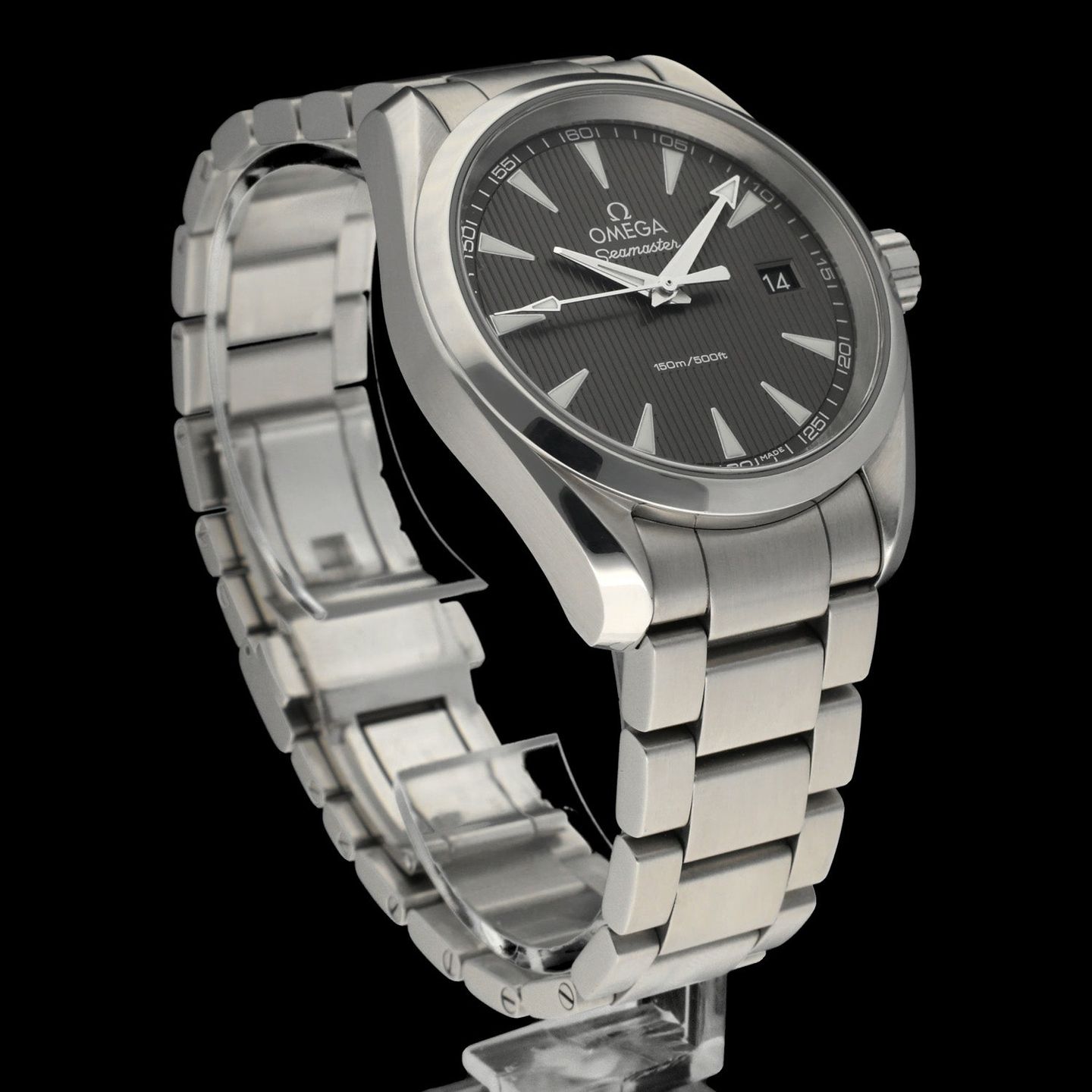 Omega Seamaster Aqua Terra 231.10.39.60.06.001 (2010) - Grey dial 39 mm Steel case (6/8)