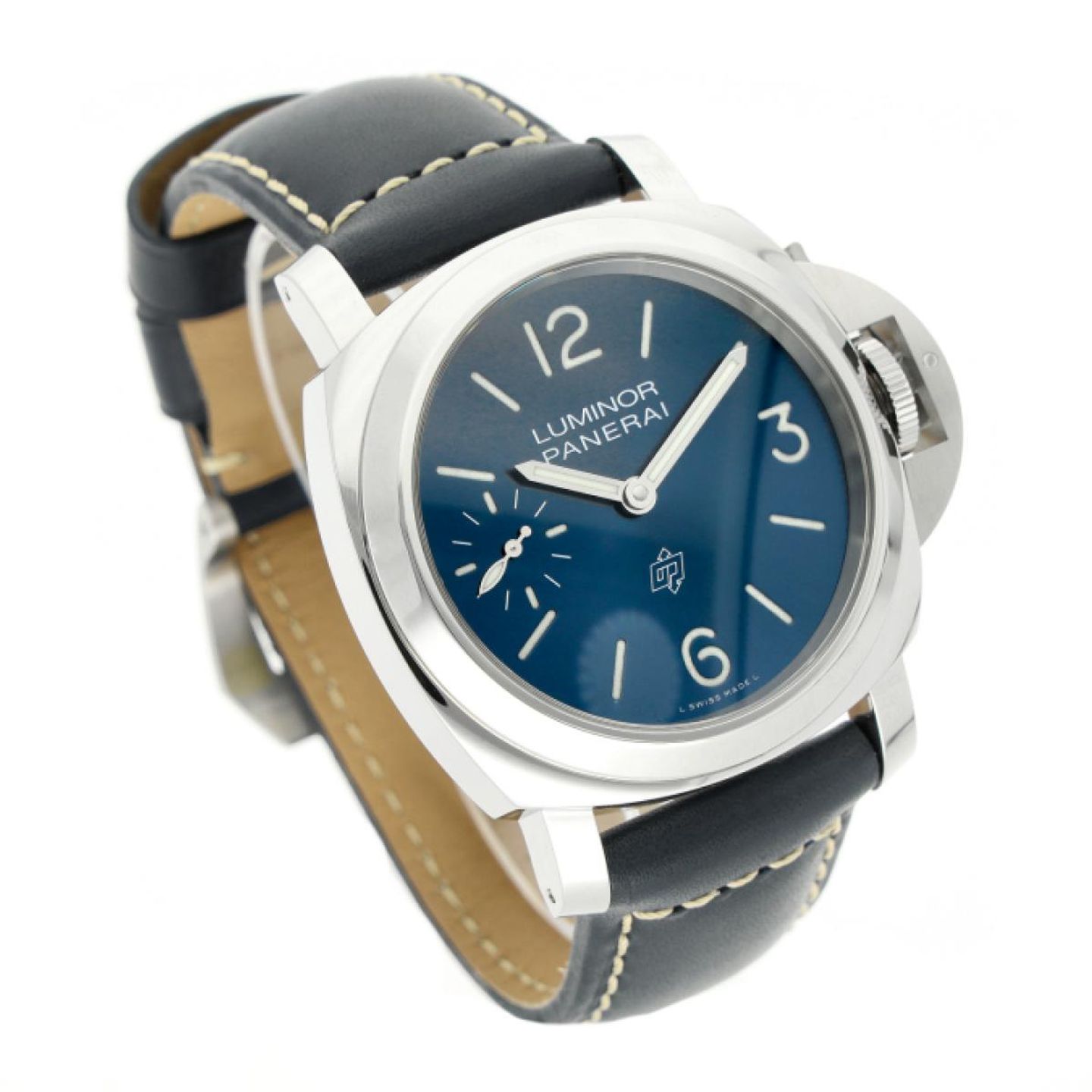 Panerai Luminor PAM01085 (2026) - Blauw wijzerplaat 44mm Staal (3/5)