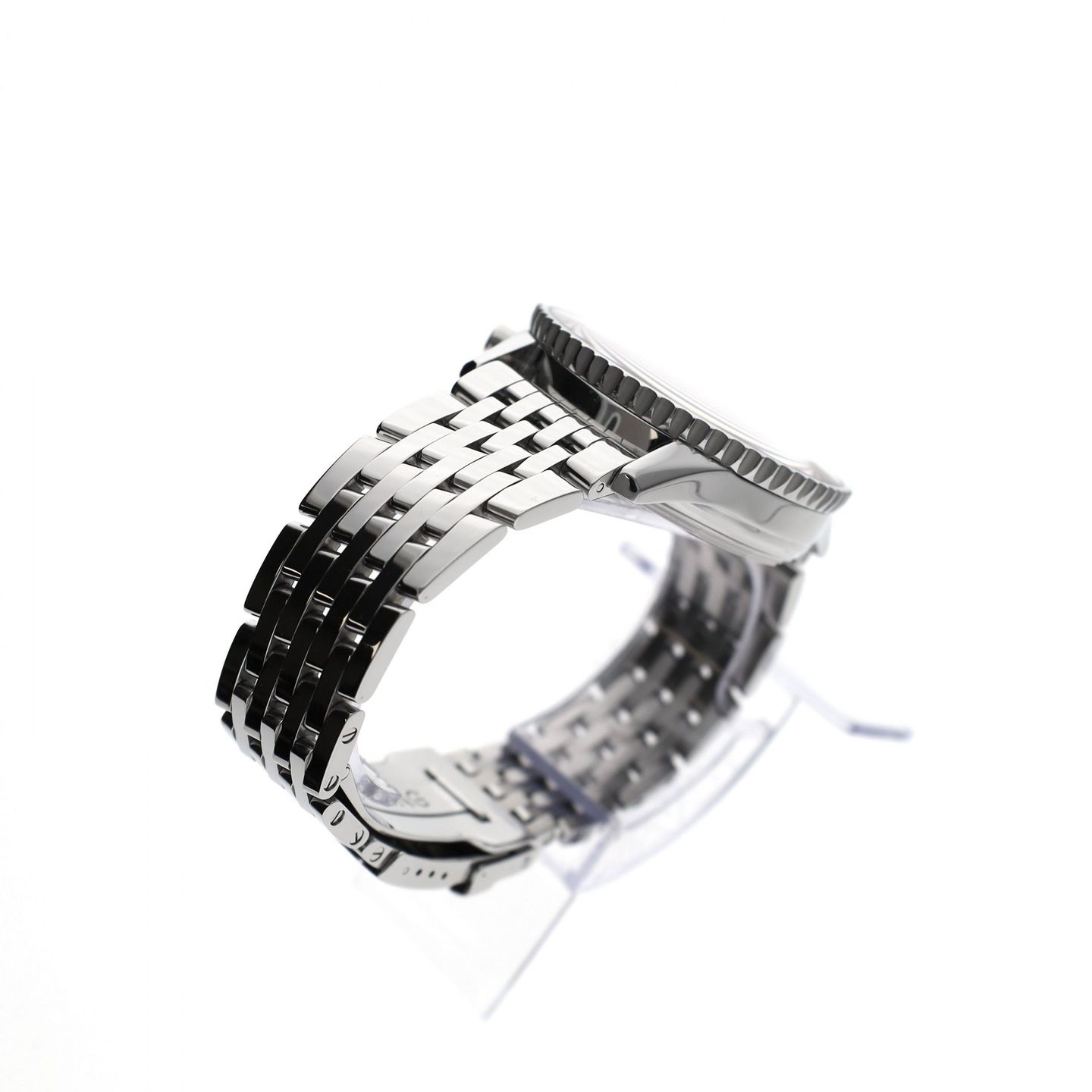 Breitling Montbrillant A48330 (2007) - Zwart wijzerplaat 43mm Staal (7/8)