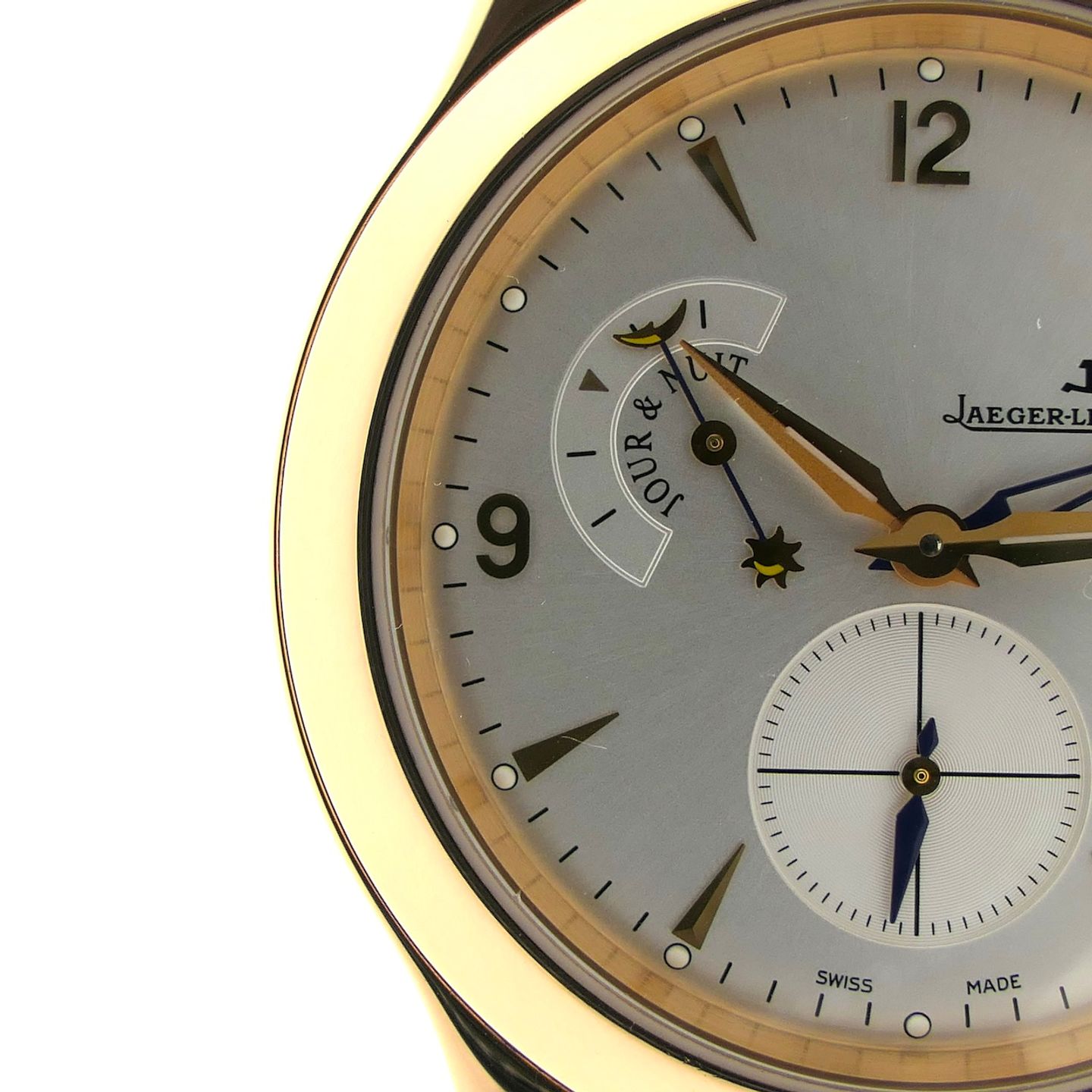 Jaeger-LeCoultre Master Hometime 147.2.05.S (2005) - Silver dial 40 mm Rose Gold case (7/8)