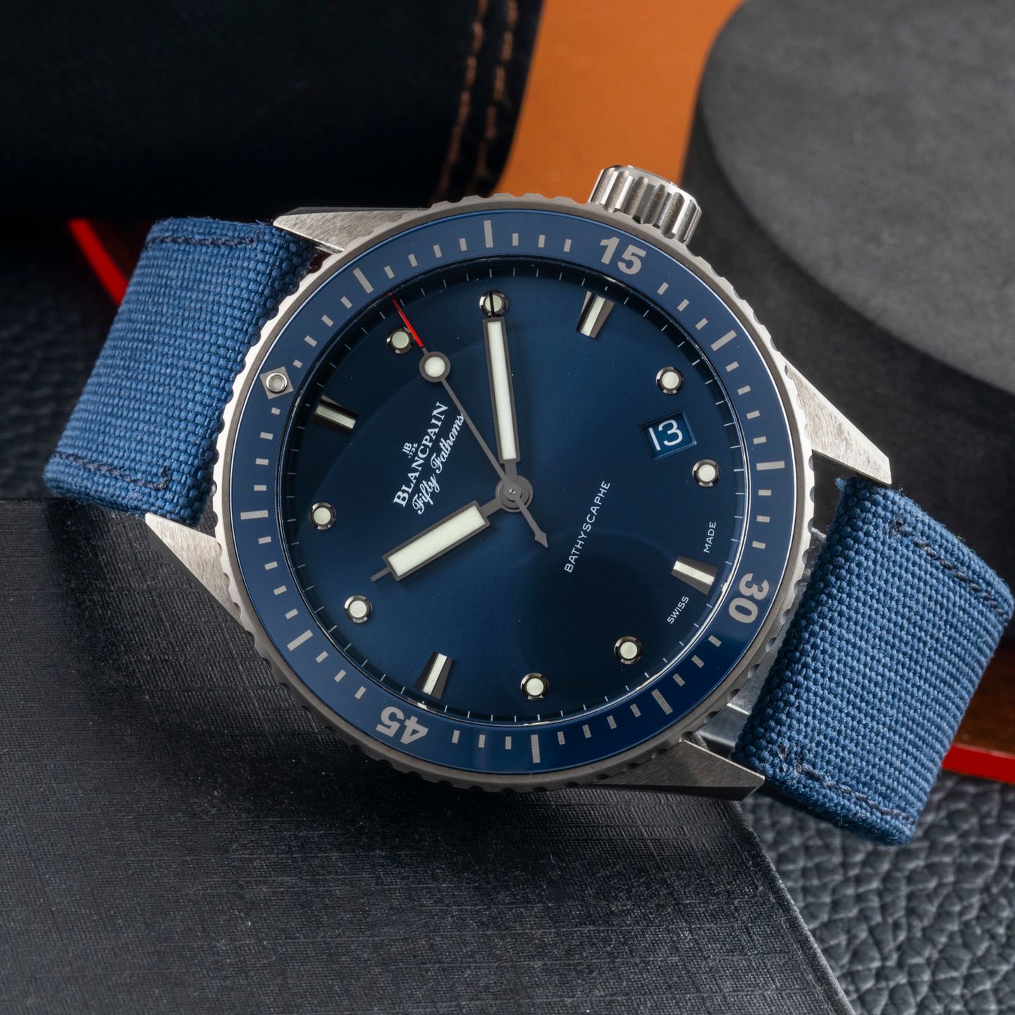 Blancpain Fifty Fathoms Bathyscaphe 5000-0240-52A - (2/8)
