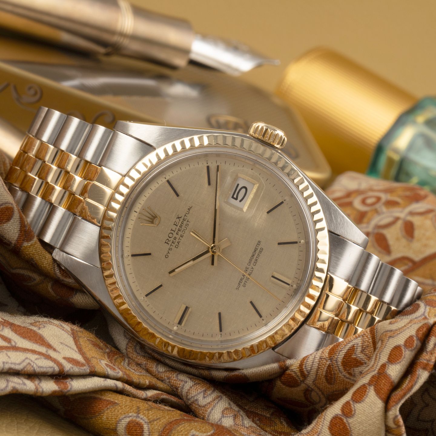 Rolex Datejust 1601 (Unknown (random serial)) - 36 mm Steel case (2/8)