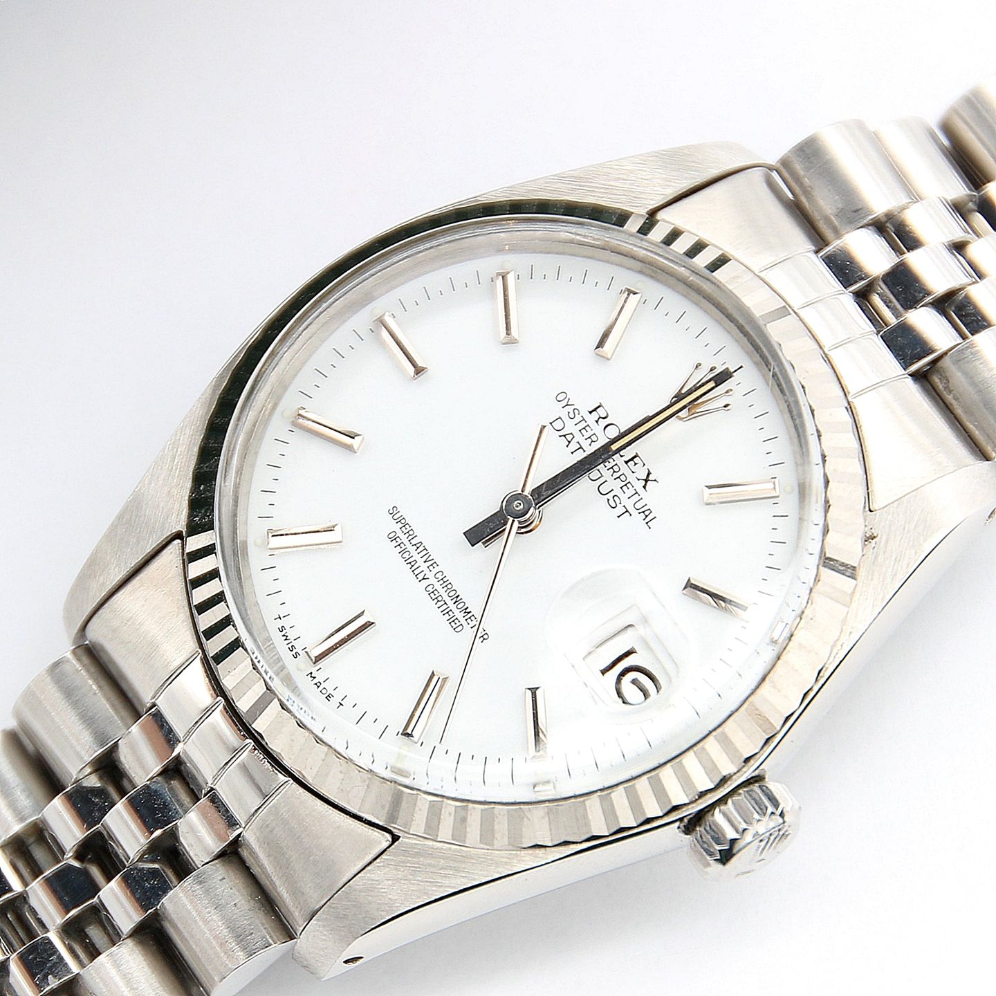 Rolex Datejust 36 16014 (Onbekend (willekeurig serienummer)) - 36mm Staal (1/8)