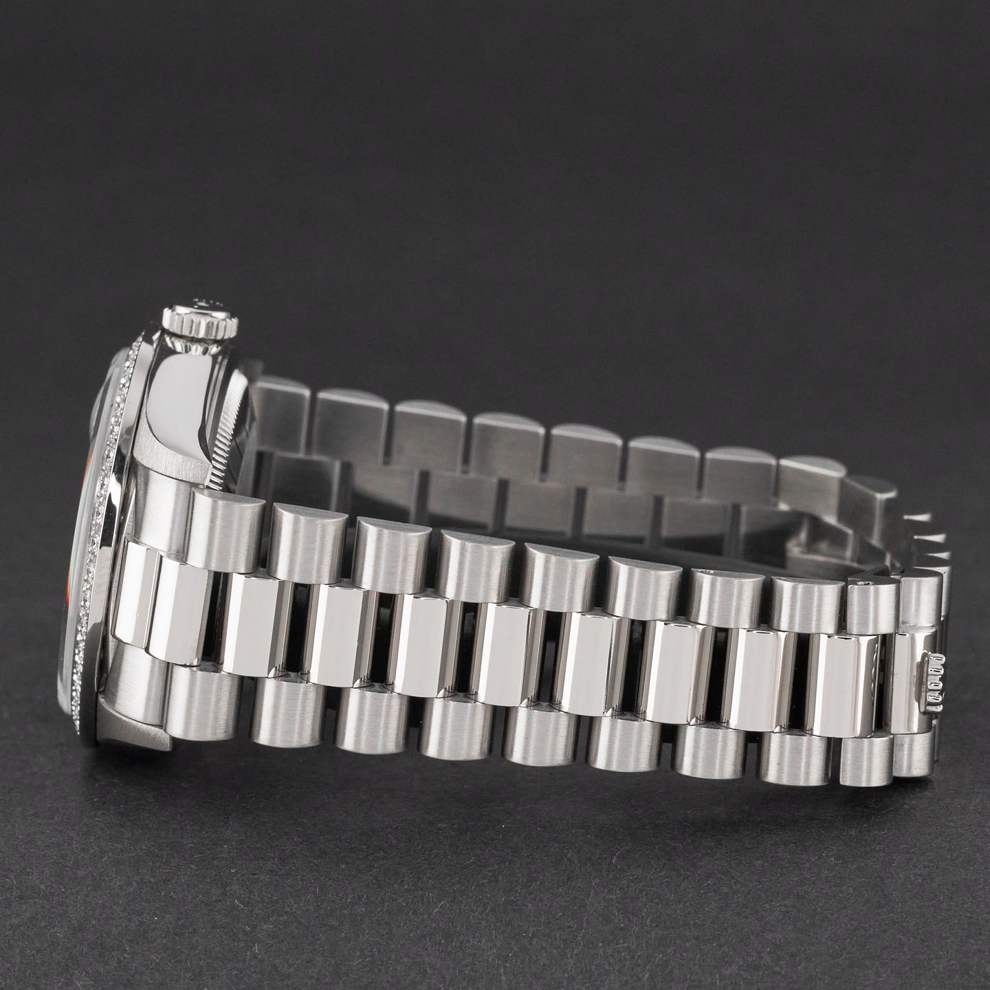 Rolex Day-Date 36 18346 (1993) - Silver dial 36 mm Platinum case (5/8)