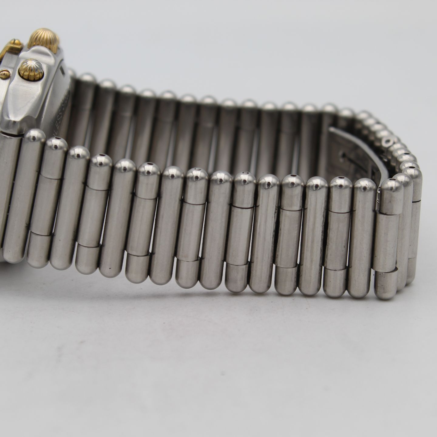 Breitling Chronomat 81950 (1990) - White dial 39 mm Gold/Steel case (4/8)