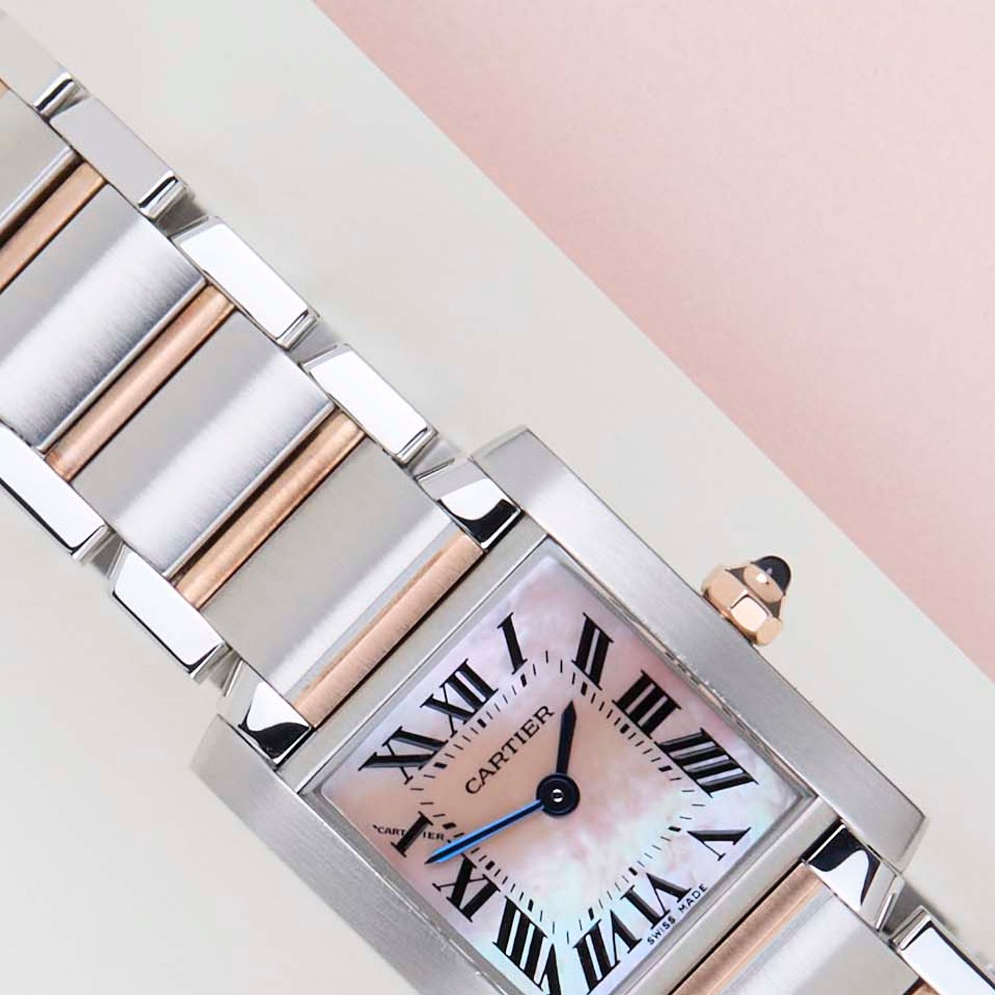 Cartier Tank Française W51027Q4 (2011) - 20 mm (3/8)