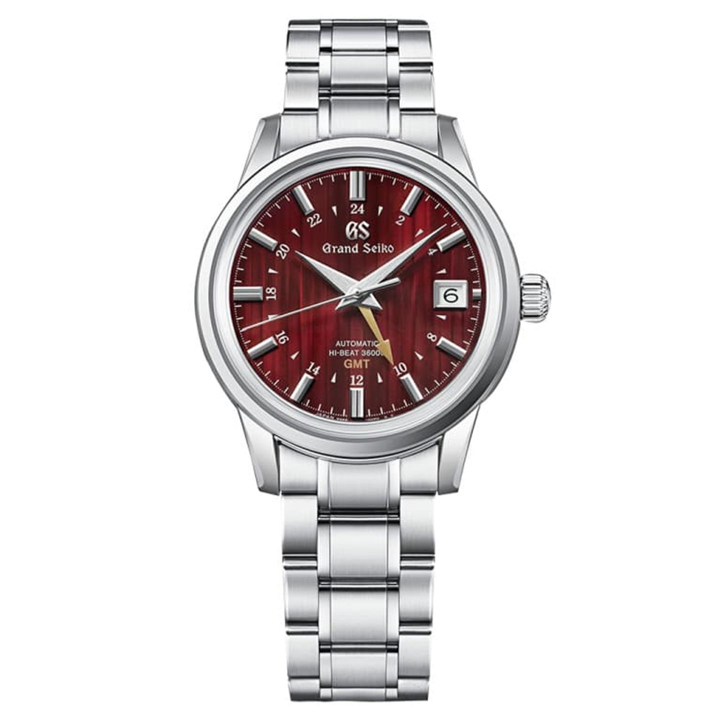 Grand Seiko Elegance Collection SBGJ273G (2024) - Rood wijzerplaat 40mm Staal (1/1)