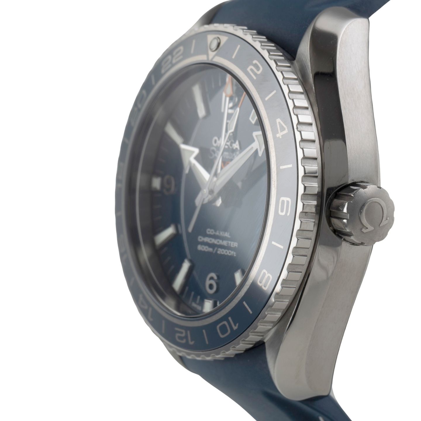 Omega Seamaster Planet Ocean 232.92.44.22.03.001 (Onbekend (willekeurig serienummer)) - Blauw wijzerplaat 44mm Titanium (6/8)