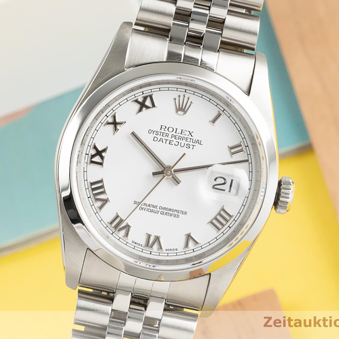 Rolex Datejust 36 116200 (1990) - 36mm Staal (3/8)