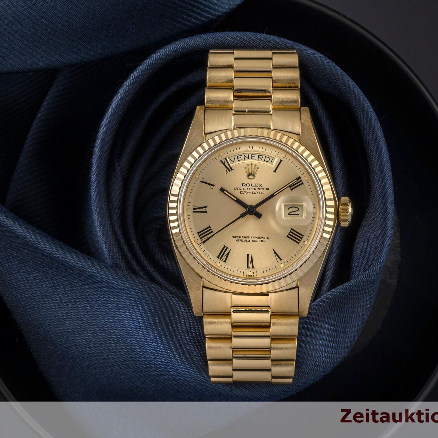 Rolex Day-Date 1803 (1973) - 36 mm Yellow Gold case (2/8)