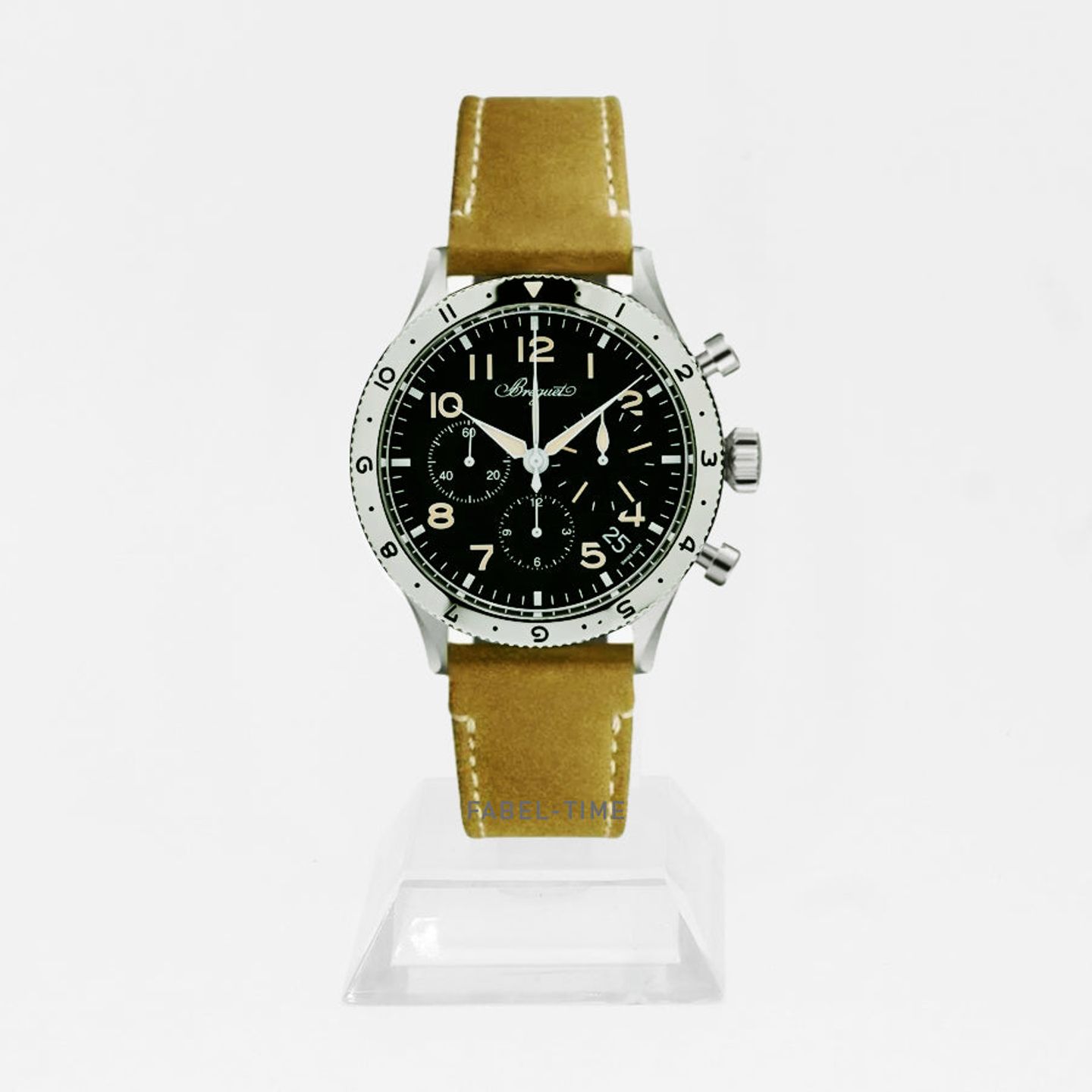 Breguet Type XX - XXI - XXII 2067ST/92/3WU (2025) - Zwart wijzerplaat 42mm Staal (1/1)