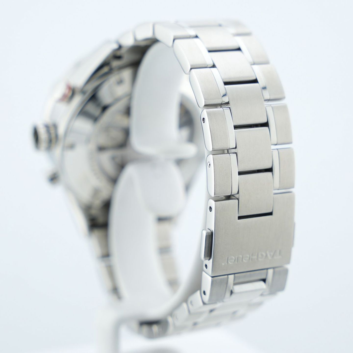 TAG Heuer Carrera Calibre 16 CV2A10 (Onbekend (willekeurig serienummer)) - Zwart wijzerplaat 43mm Staal (4/8)