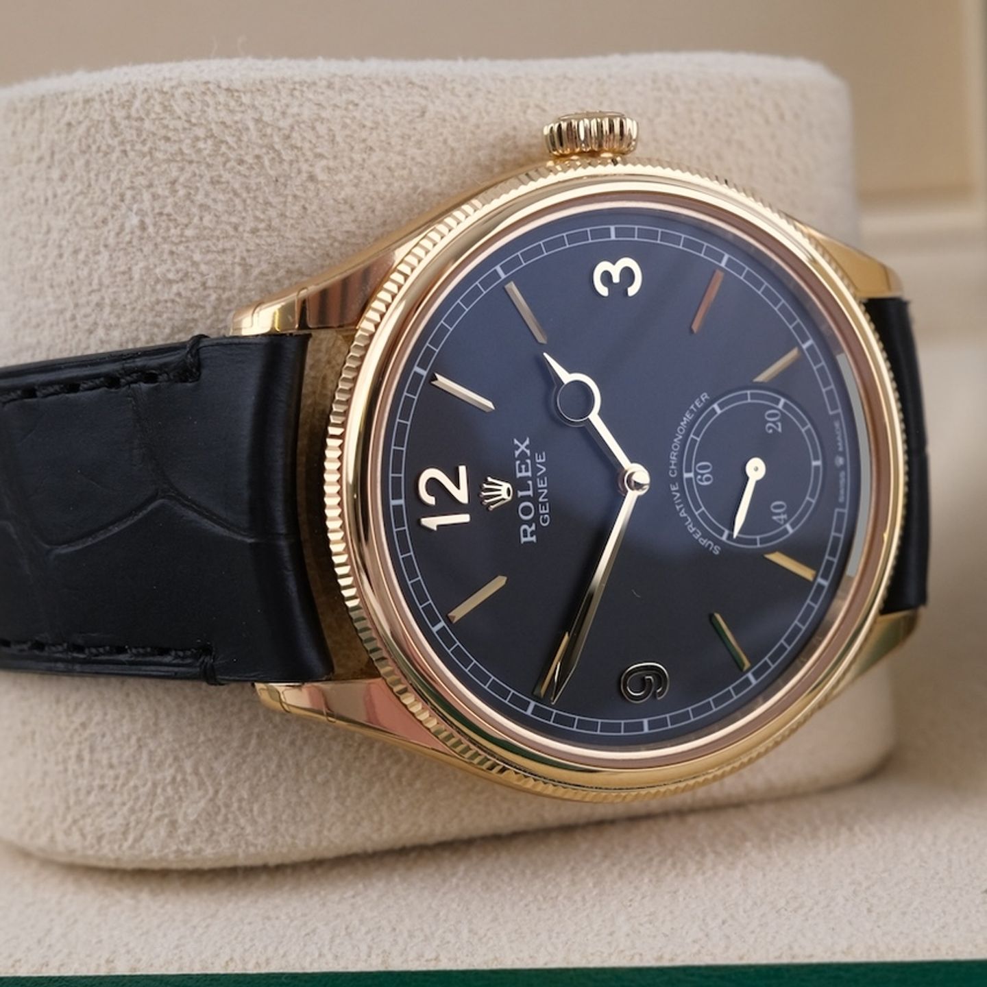 Rolex Perpetual 1908 52508 (2024) - 39mm Geelgoud (4/8)