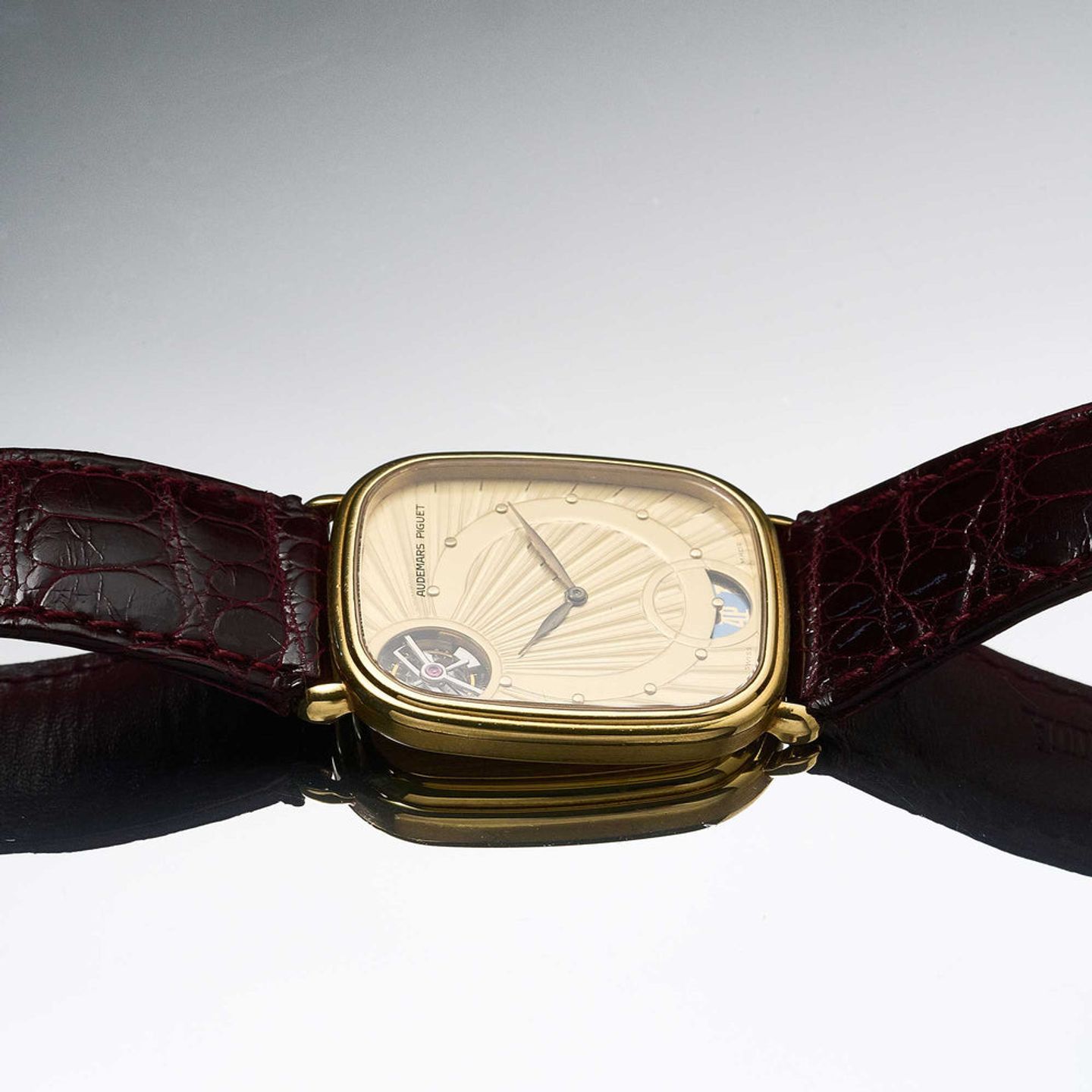 Audemars Piguet Vintage 25643BA (1989) - Goud wijzerplaat 33mm Geelgoud (2/8)