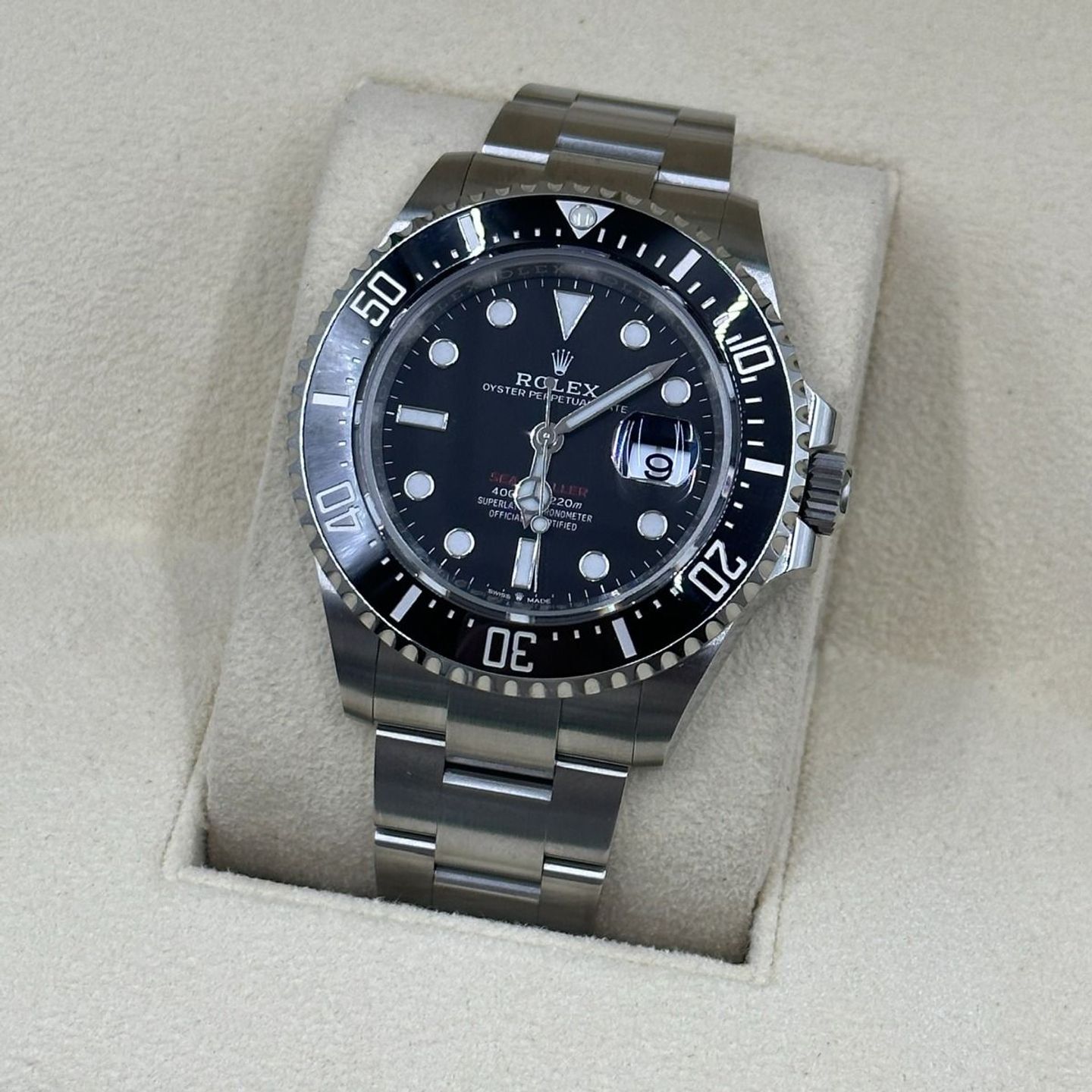 Rolex Sea-Dweller 126600 (2023) - Zwart wijzerplaat 43mm Staal (7/8)