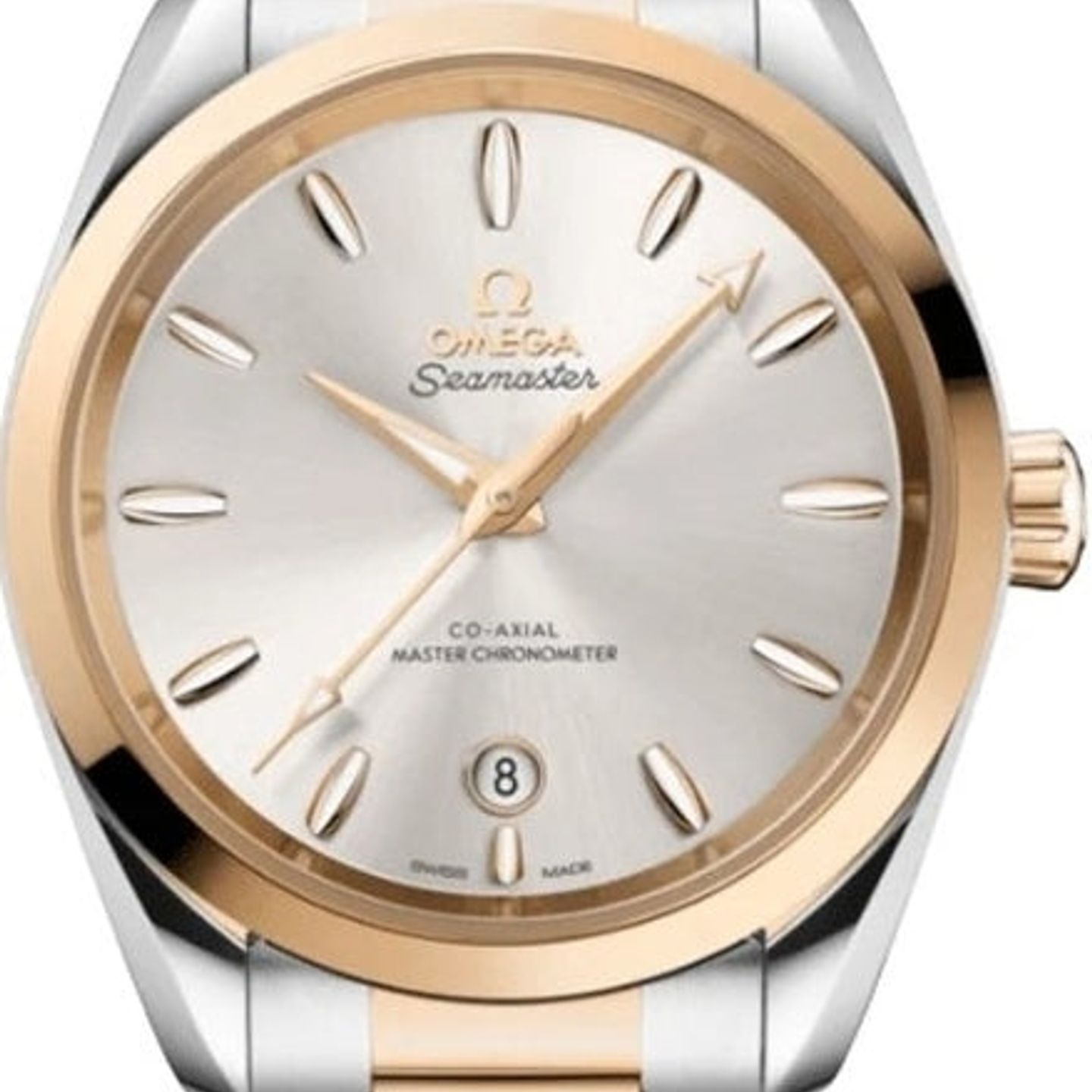 Omega Seamaster Aqua Terra 220.20.38.20.02.002 (2026) - Silver dial 38 mm Gold/Steel case (1/1)