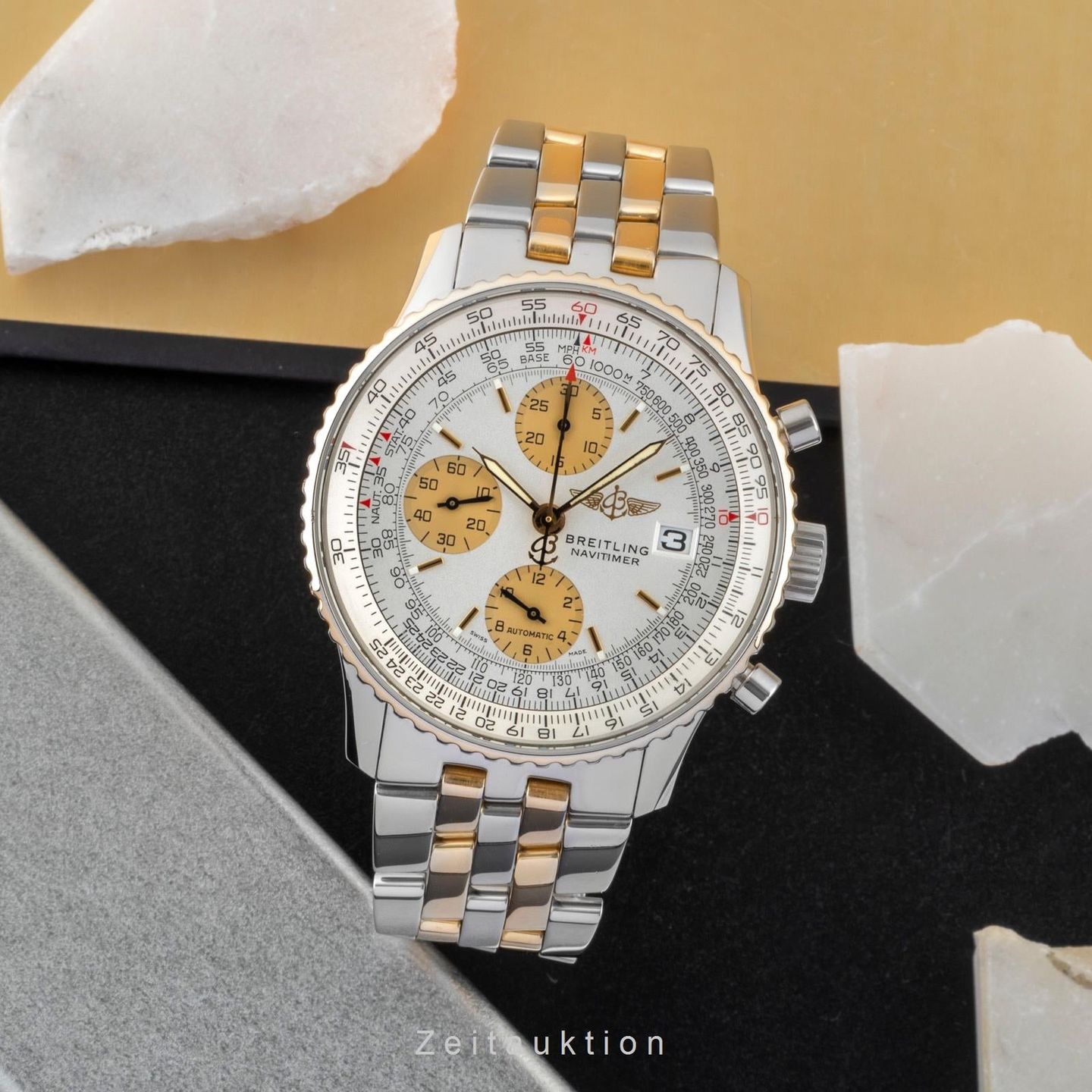 Breitling Old Navitimer B13019 (1997) - 41mm Staal (3/8)