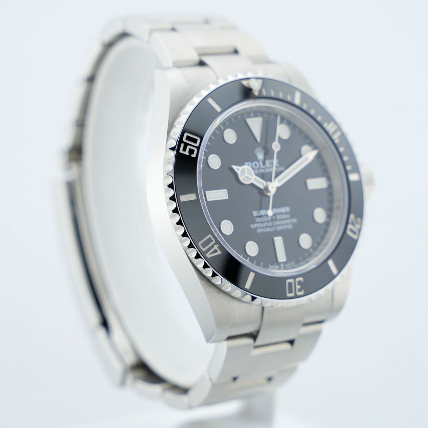 Rolex Submariner No Date 124060 (2022) - Zwart wijzerplaat 41mm Staal (8/8)