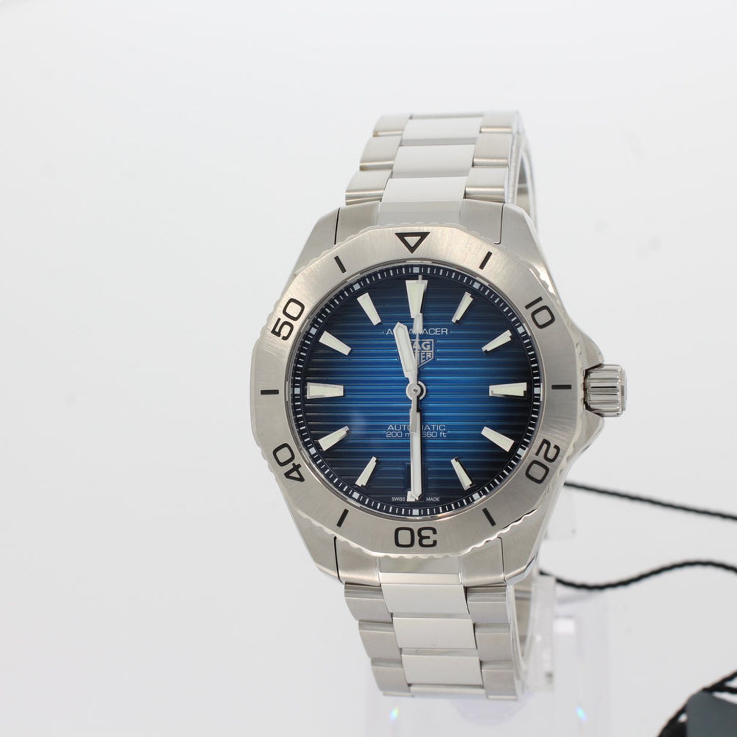 TAG Heuer Aquaracer WBP2111.BA0627 (2024) - Blauw wijzerplaat 40mm Staal (1/4)