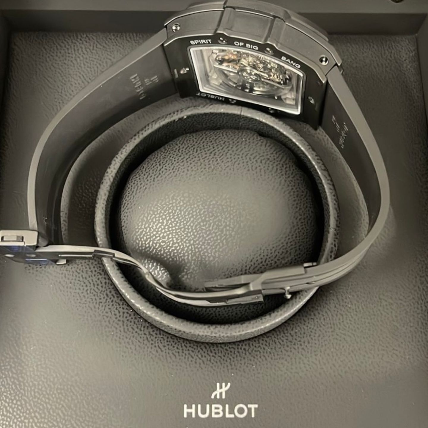 Hublot Spirit of Big Bang 601.CI.0173.RX (2023) - Transparant wijzerplaat 45mm Keramiek (3/3)