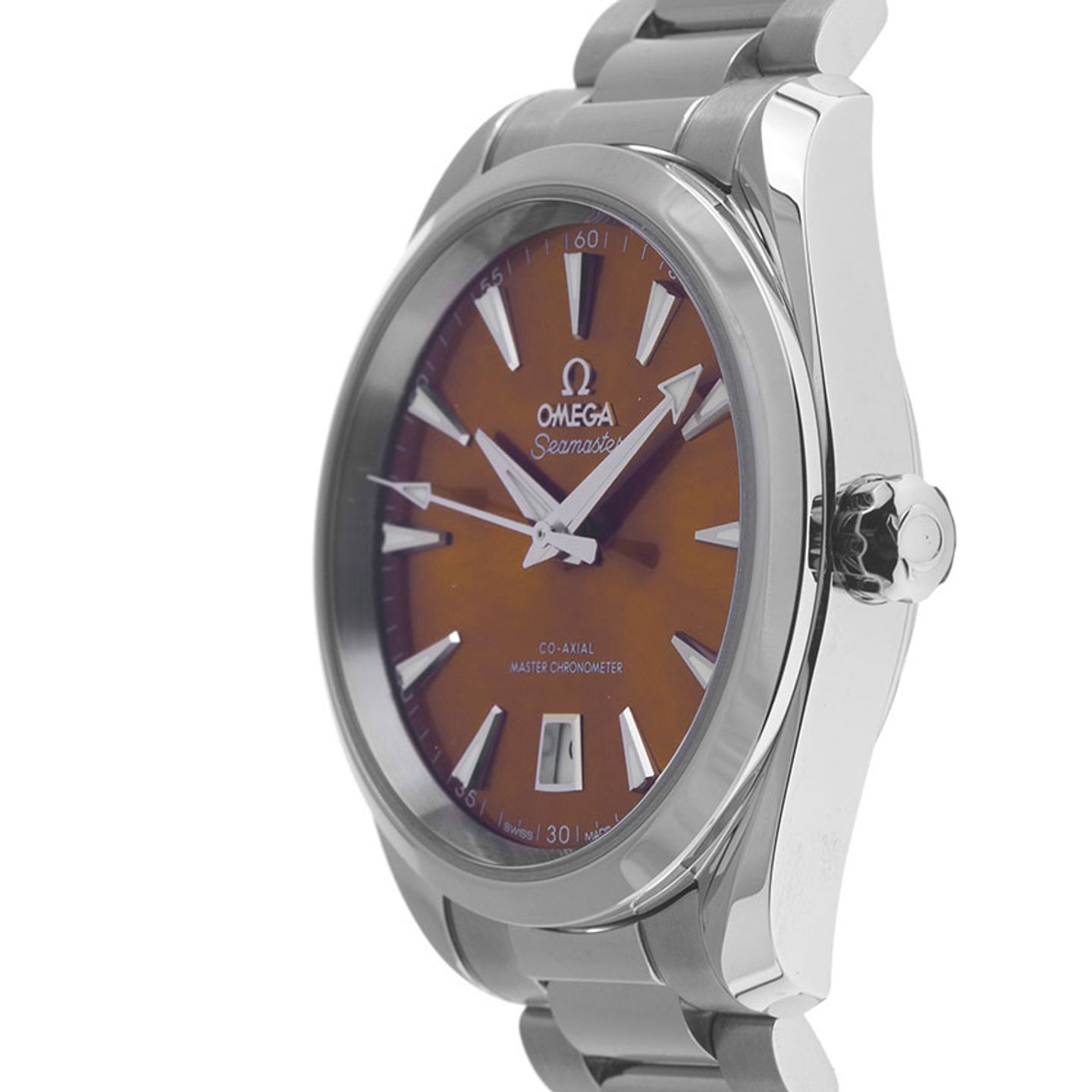Omega Seamaster Aqua Terra 220.10.38.20.12.001 (2024) - Orange dial 38 mm Steel case (4/7)