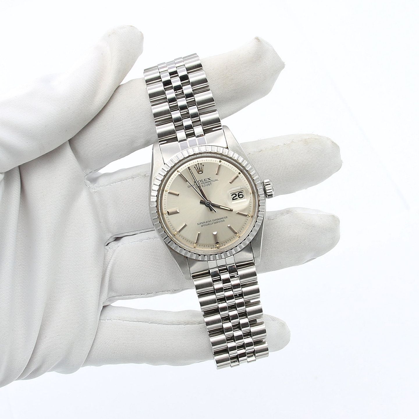 Rolex Datejust 1603 (Unknown (random serial)) - 36 mm Steel case (3/8)