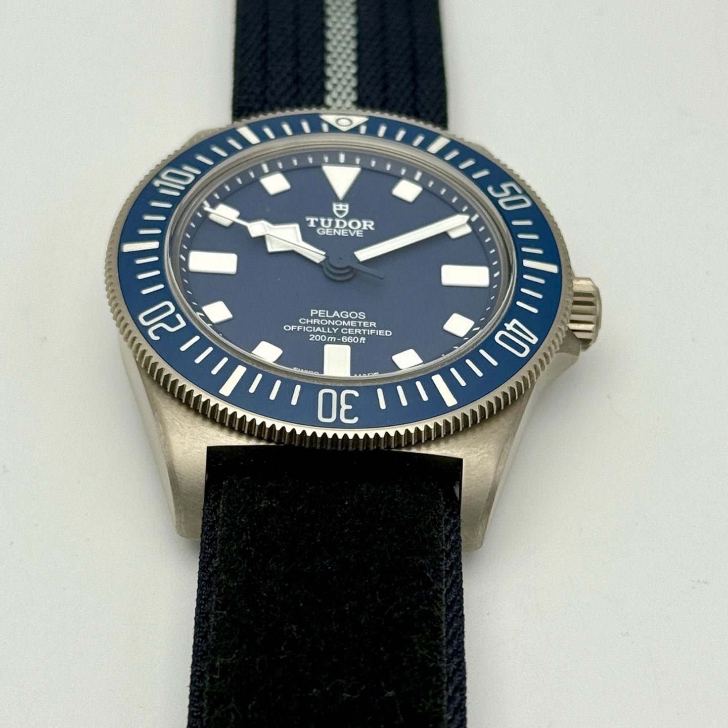 Tudor Pelagos 25707B/22 (2022) - Blue dial 42 mm Titanium case (8/8)