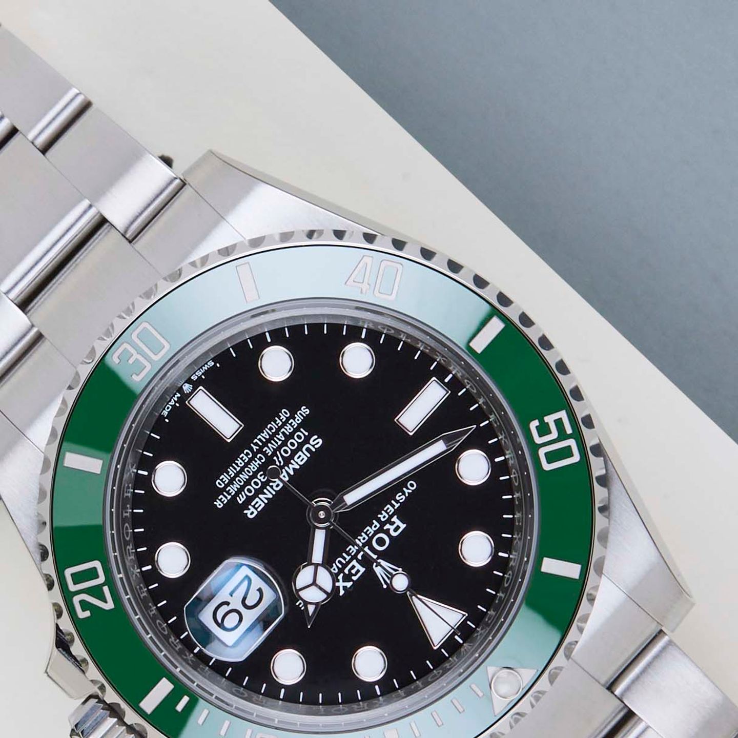 Rolex Submariner Date 126610LV (2026) - Zwart wijzerplaat 41mm Staal (4/8)