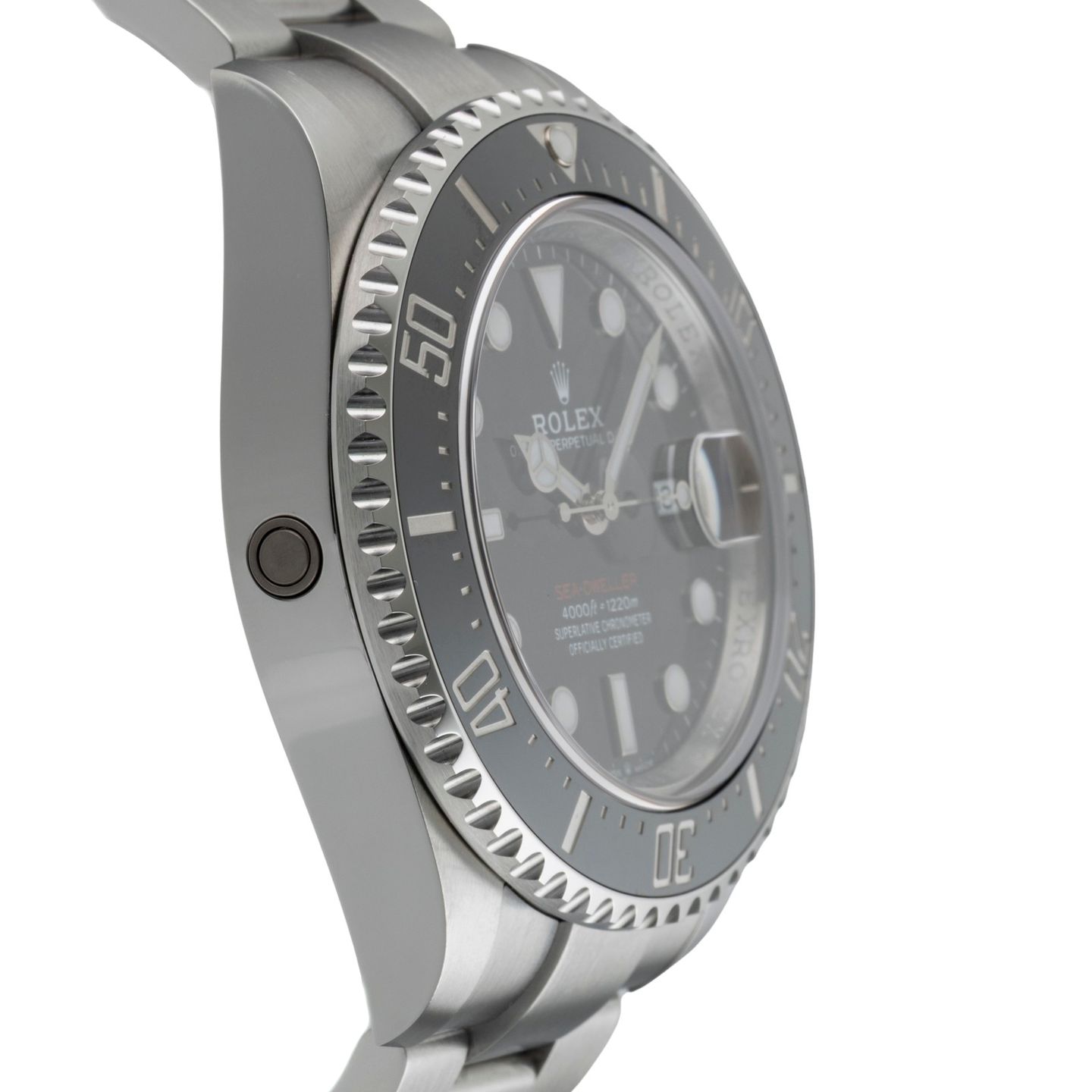 Rolex Sea-Dweller 126600 (Onbekend (willekeurig serienummer)) - Zwart wijzerplaat 43mm Staal (7/8)