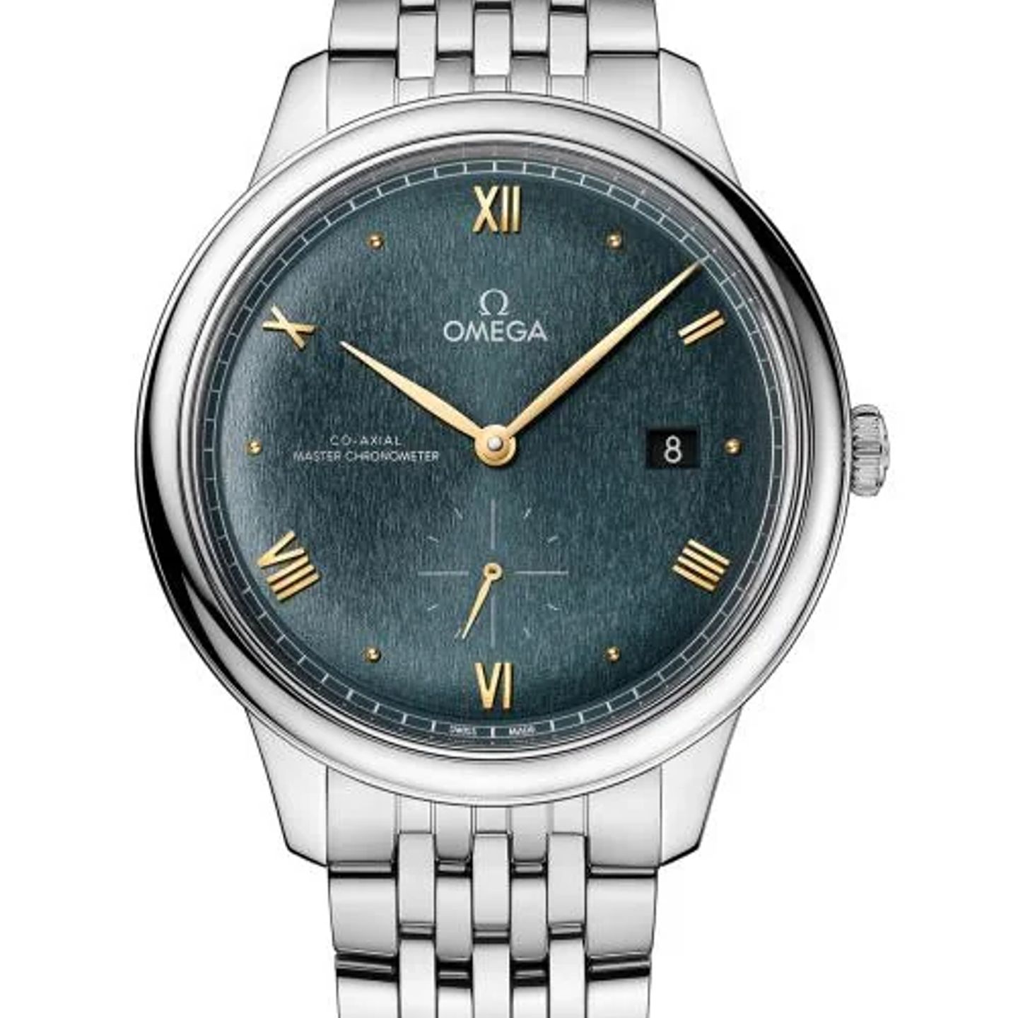Omega De Ville 434.10.41.20.10.001 (2026) - Turquoise wijzerplaat 41mm Staal (1/1)
