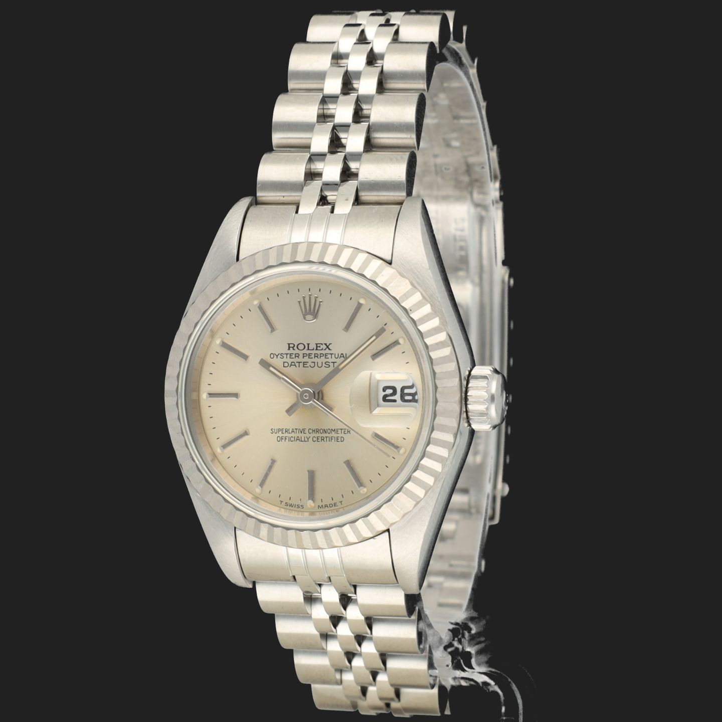 Rolex Lady-Datejust 69174 (Unknown (random serial)) - 26 mm Steel case (1/8)