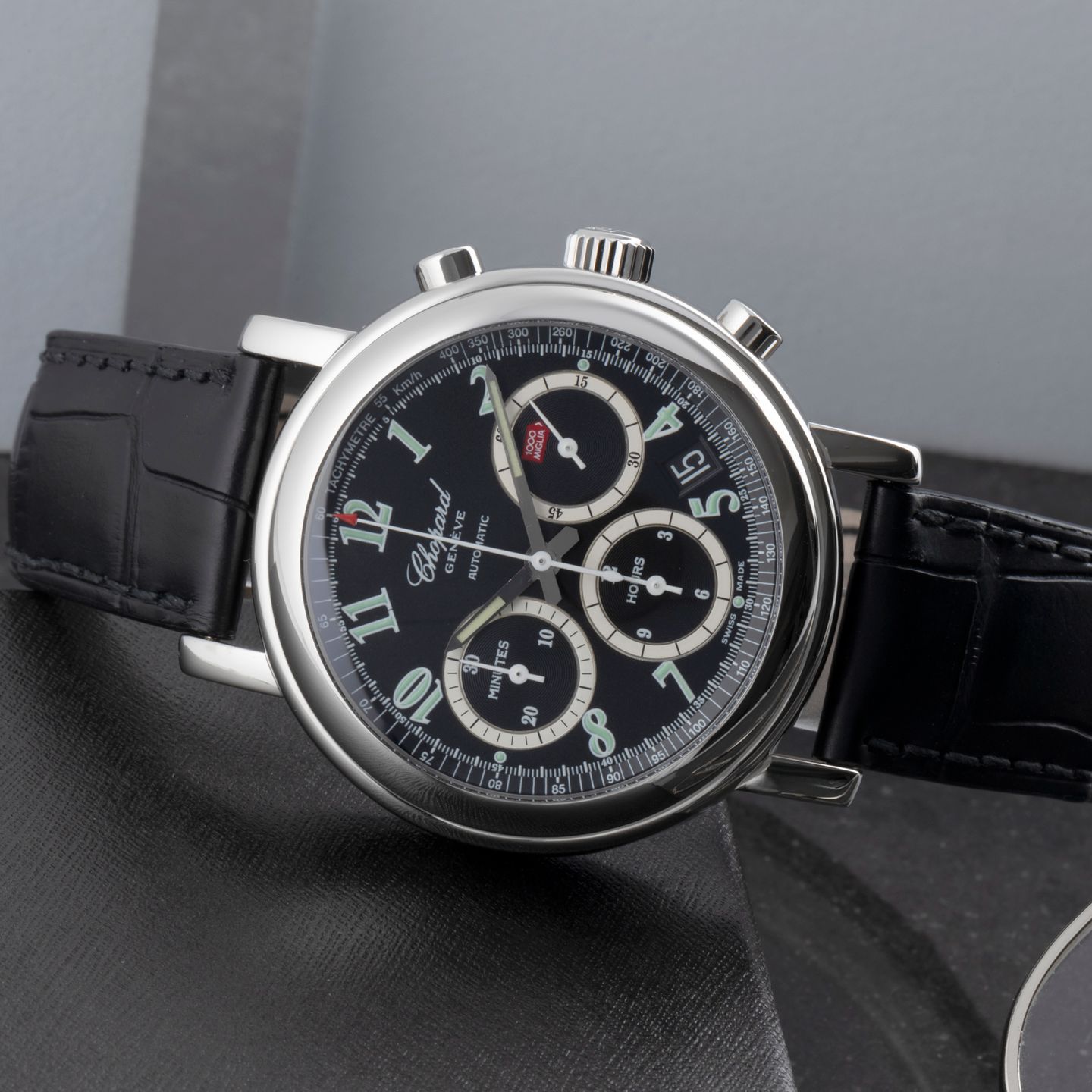 Chopard Mille Miglia 8331 (2000) - Black dial 39 mm Steel case (2/8)