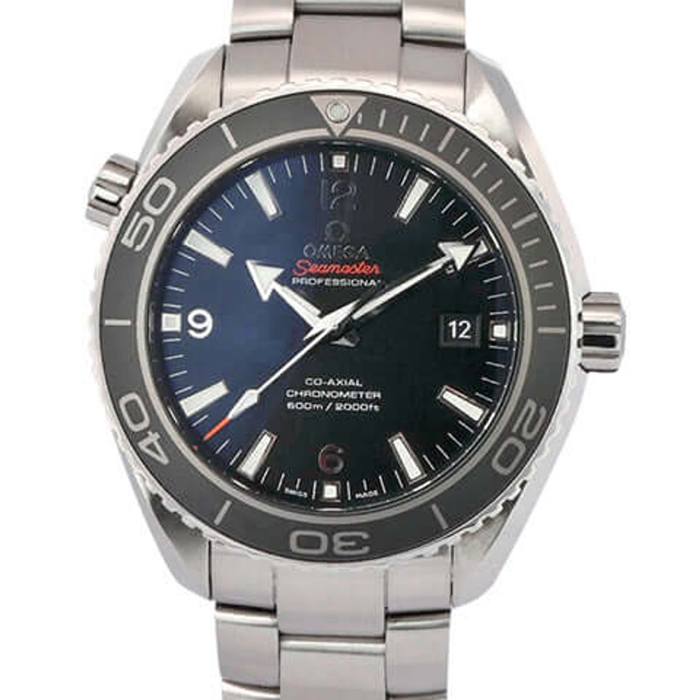 Omega Seamaster Planet Ocean 232.30.46.21.01.001 (2021) - Zwart wijzerplaat 46mm Staal (1/8)