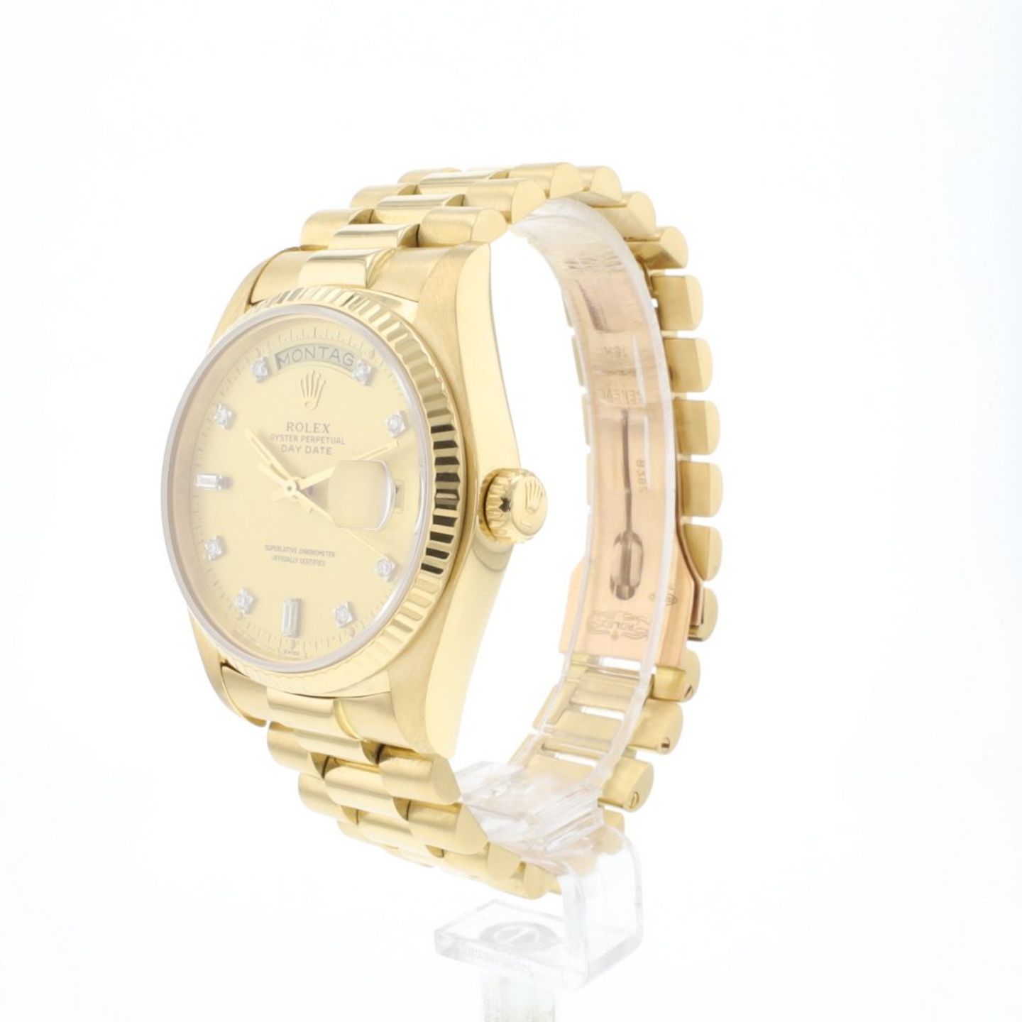 Rolex Day-Date 36 18038 (1979) - 36 mm Yellow Gold case (2/5)