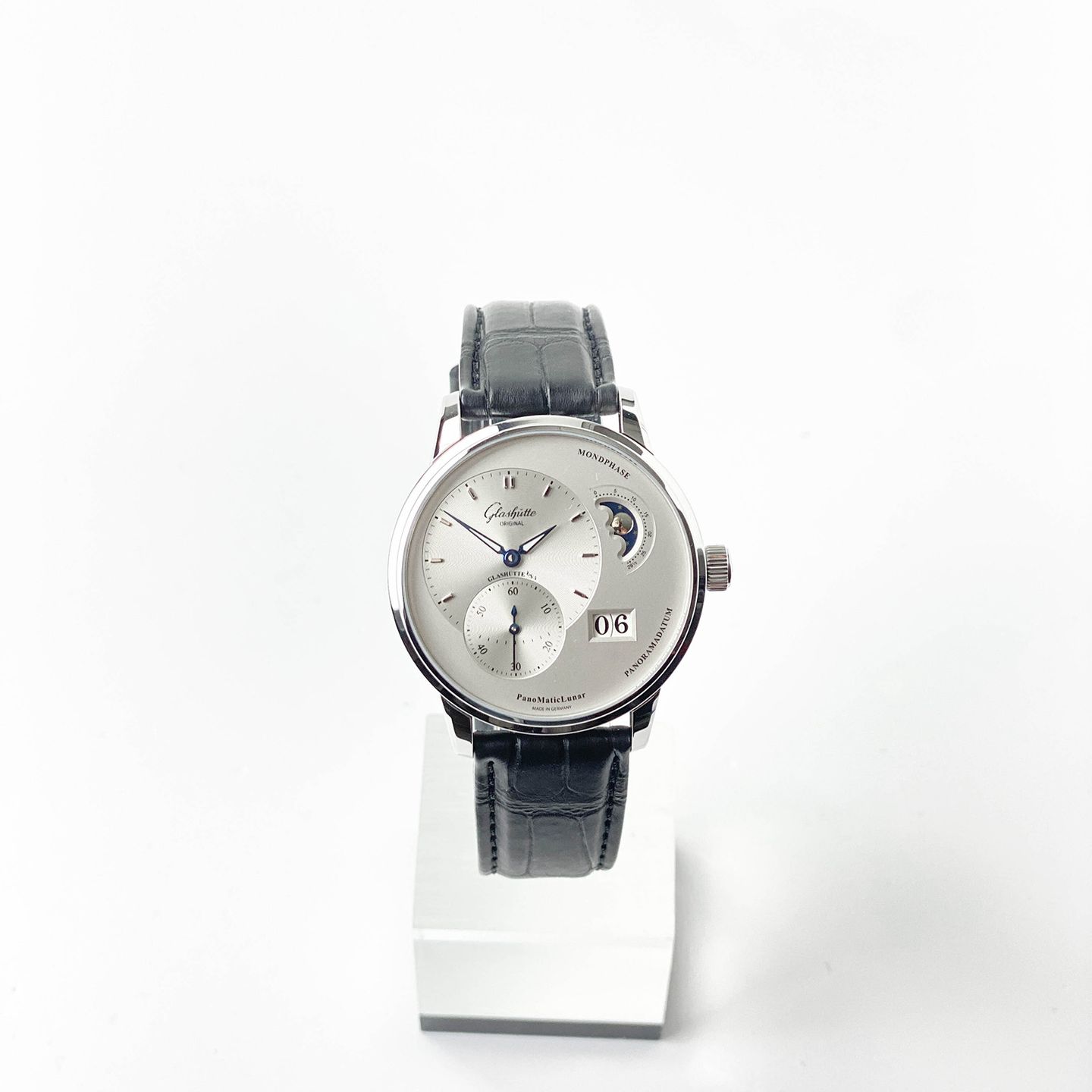 Glashütte Original PanoMaticLunar 1-90-02-42-32-01 (2024) - White dial 40 mm Steel case (1/5)