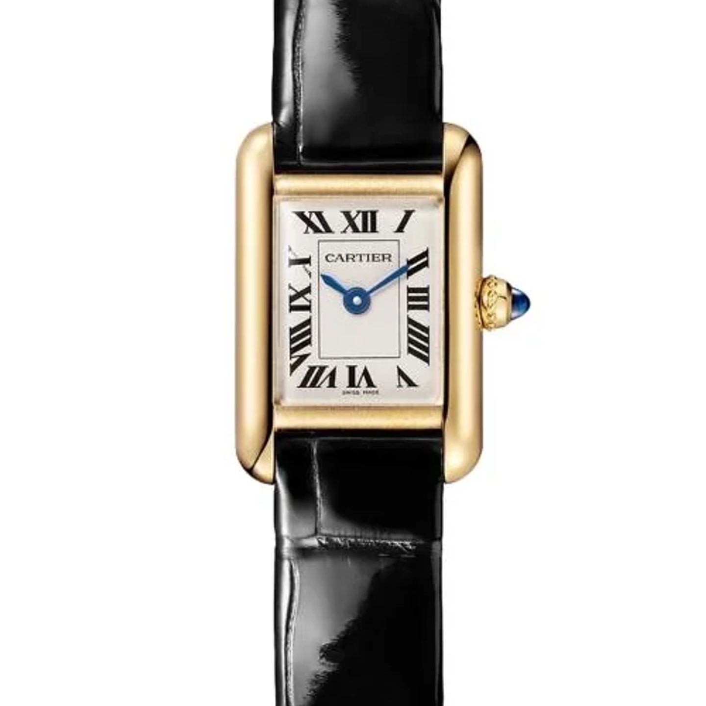 Cartier Tank Louis Cartier WGTA0352 (2026) - Zilver wijzerplaat 17mm Geelgoud (1/1)