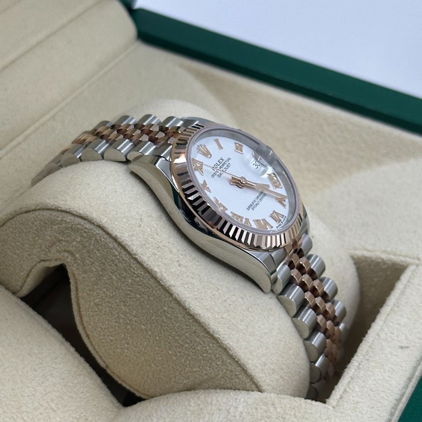 Rolex Datejust 31 278271 (2024) - Wit wijzerplaat 31mm Staal (7/8)