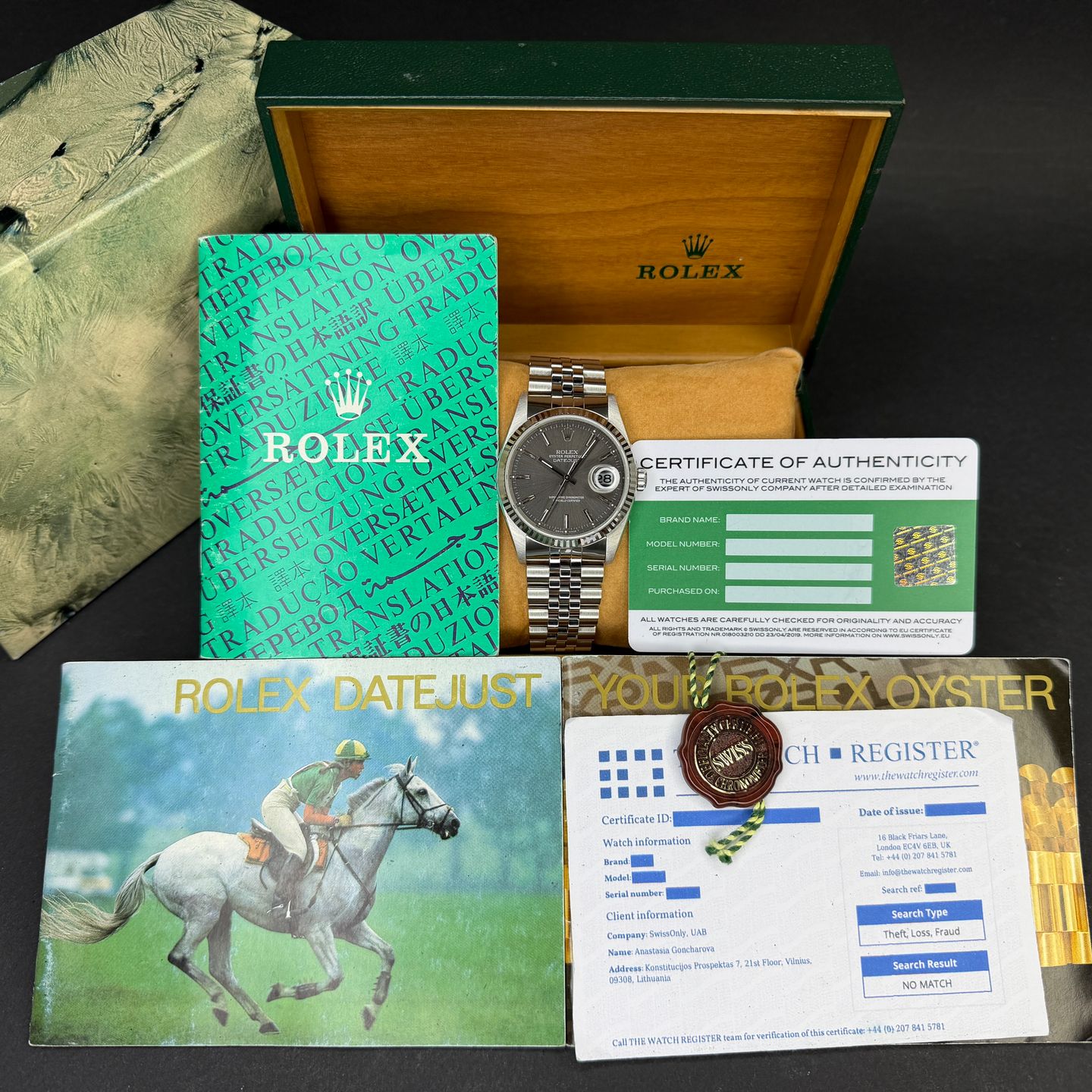 Rolex Datejust 36 16234 (1988) - 36 mm Steel case (3/8)