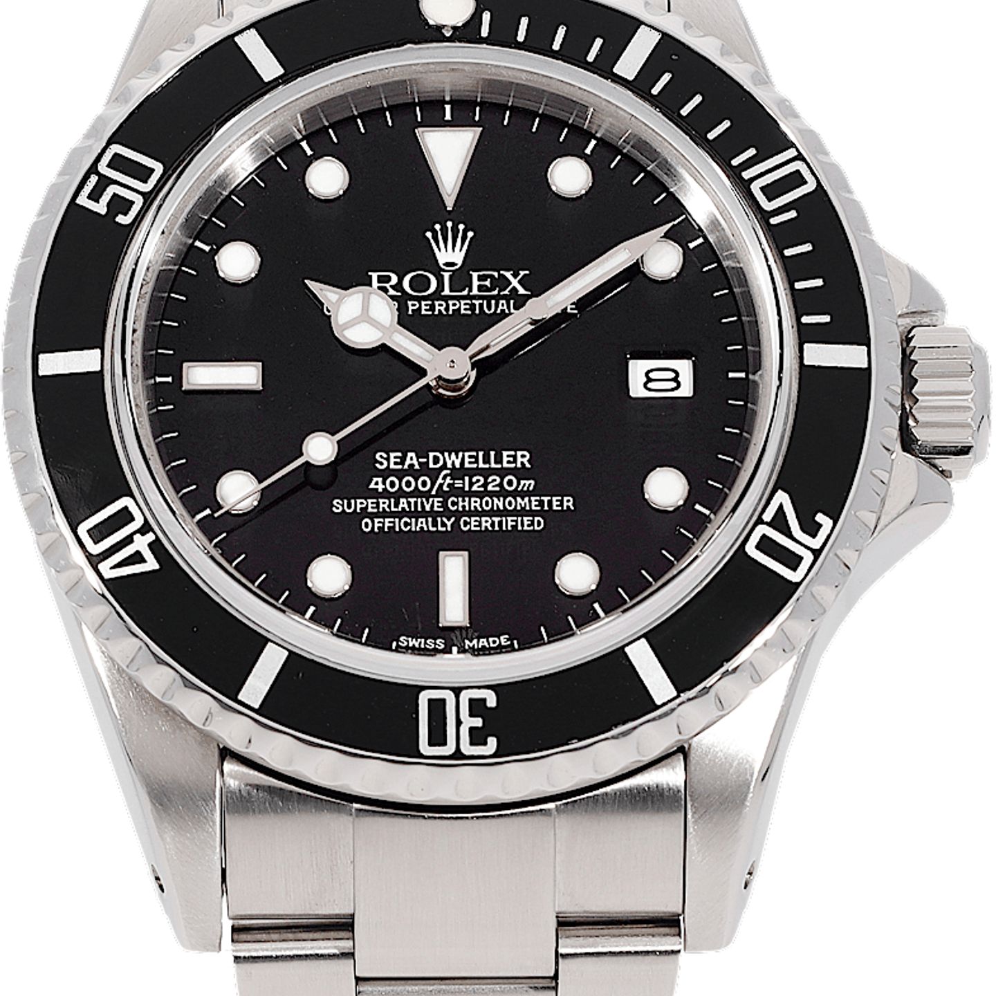 Rolex Sea-Dweller 16660 (Unknown (random serial)) - Black dial 40 mm Steel case (2/5)