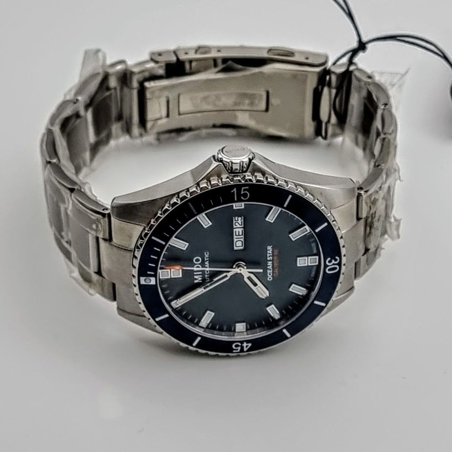 Mido Ocean Star M026.430.11.081.00 (2025) - Blue dial 43 mm Steel case (6/8)