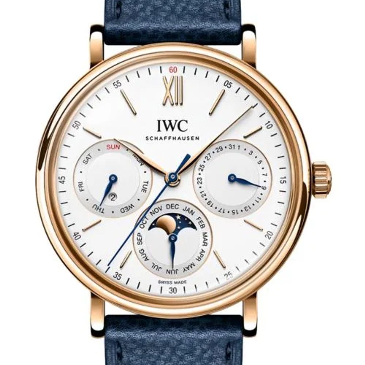 IWC Portofino IW344602 (2026) - Silver dial 40 mm Red Gold case (1/1)